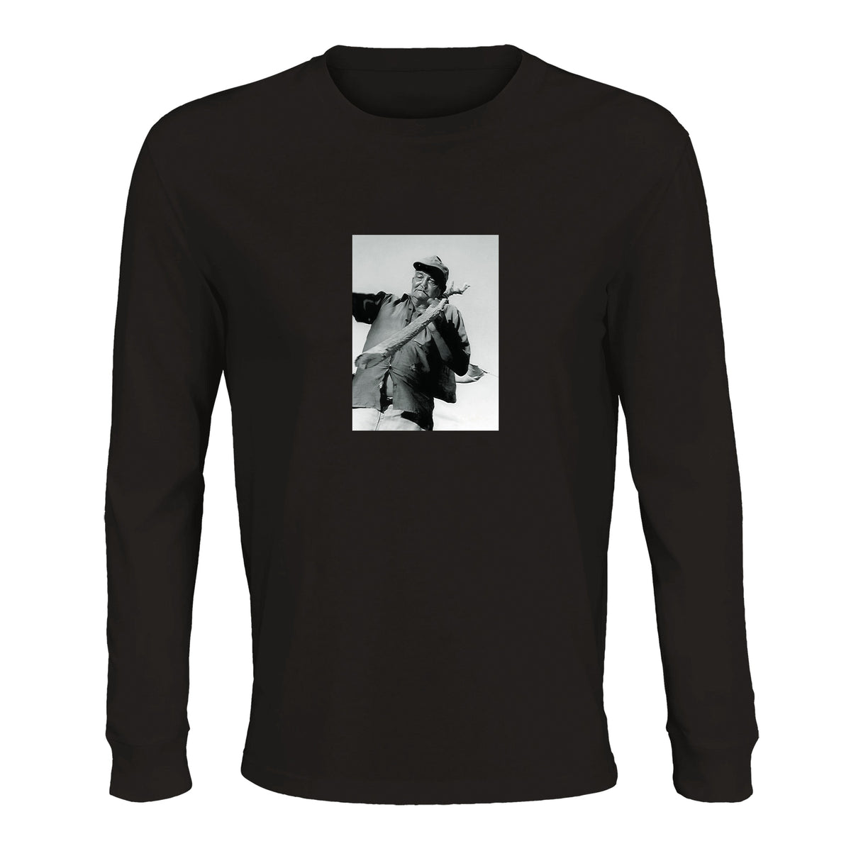Fortitude - "Everyday Hero" Long sleeve Deep Black 1