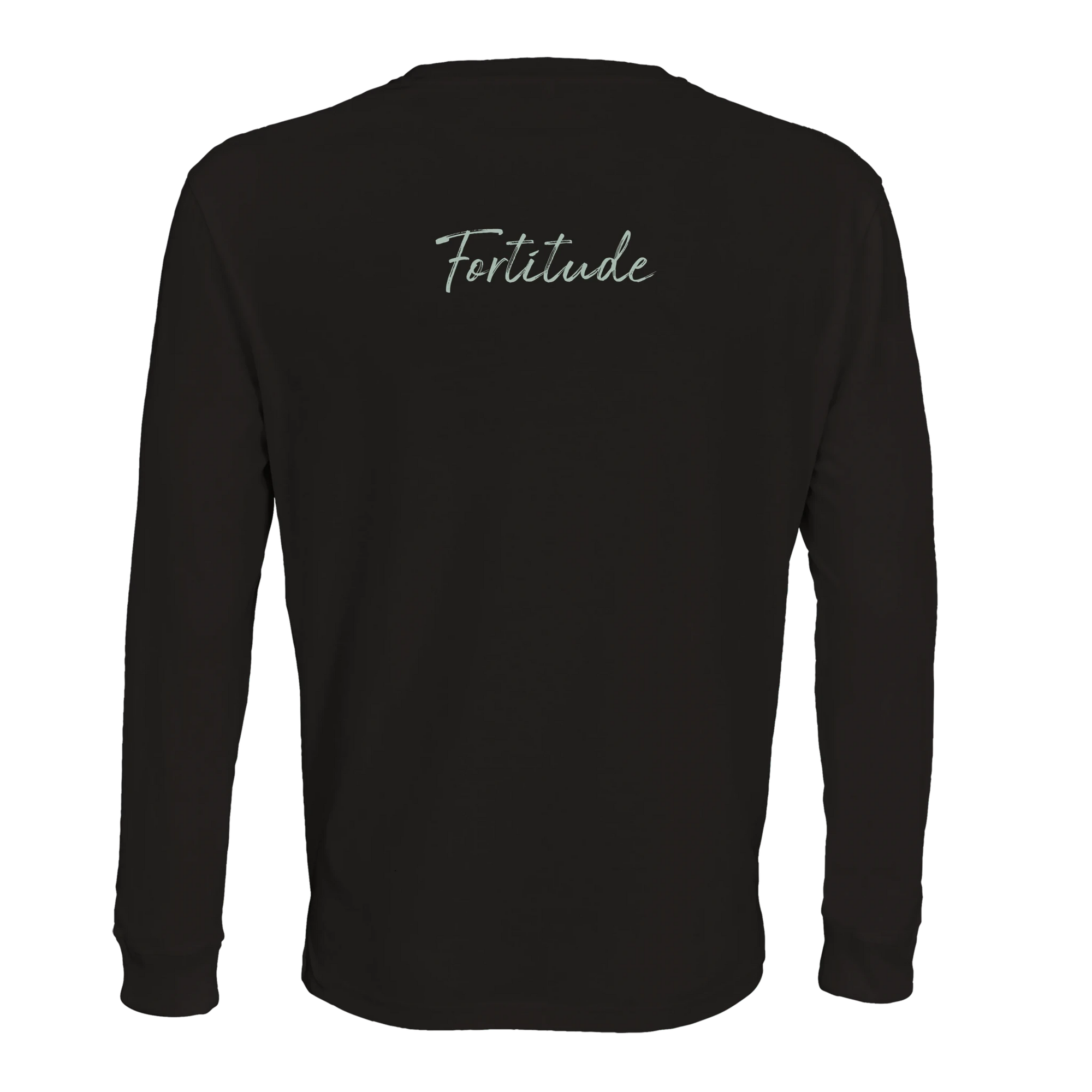 Fortitude - "Everyday Hero" Long sleeve Deep Black 2