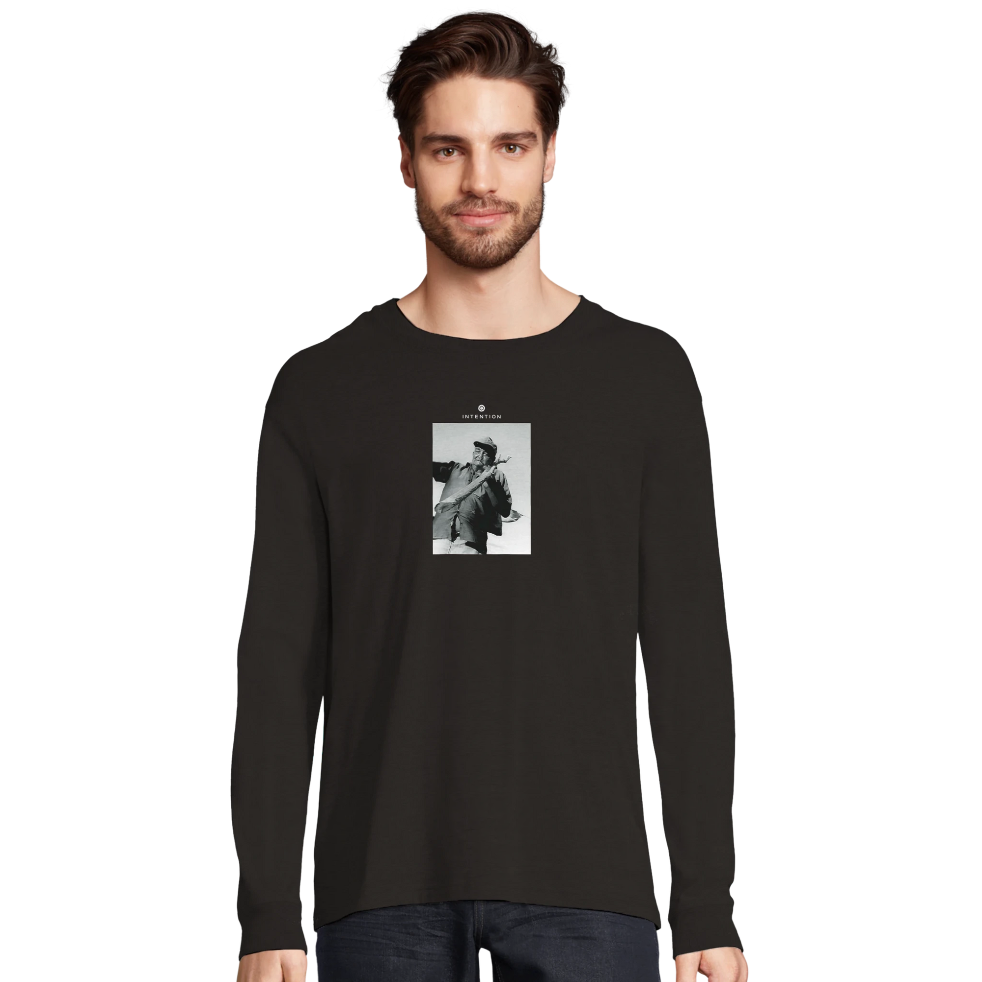 Fortitude - "Everyday Hero" Long sleeve Deep Black 3