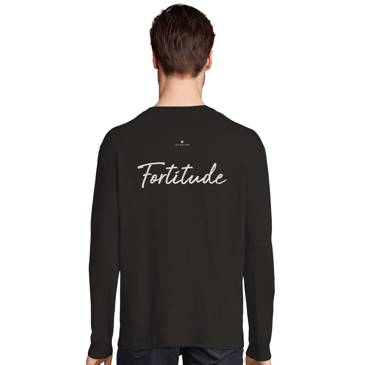 Fortitude - "Everyday Hero" Long sleeve Deep Black 4