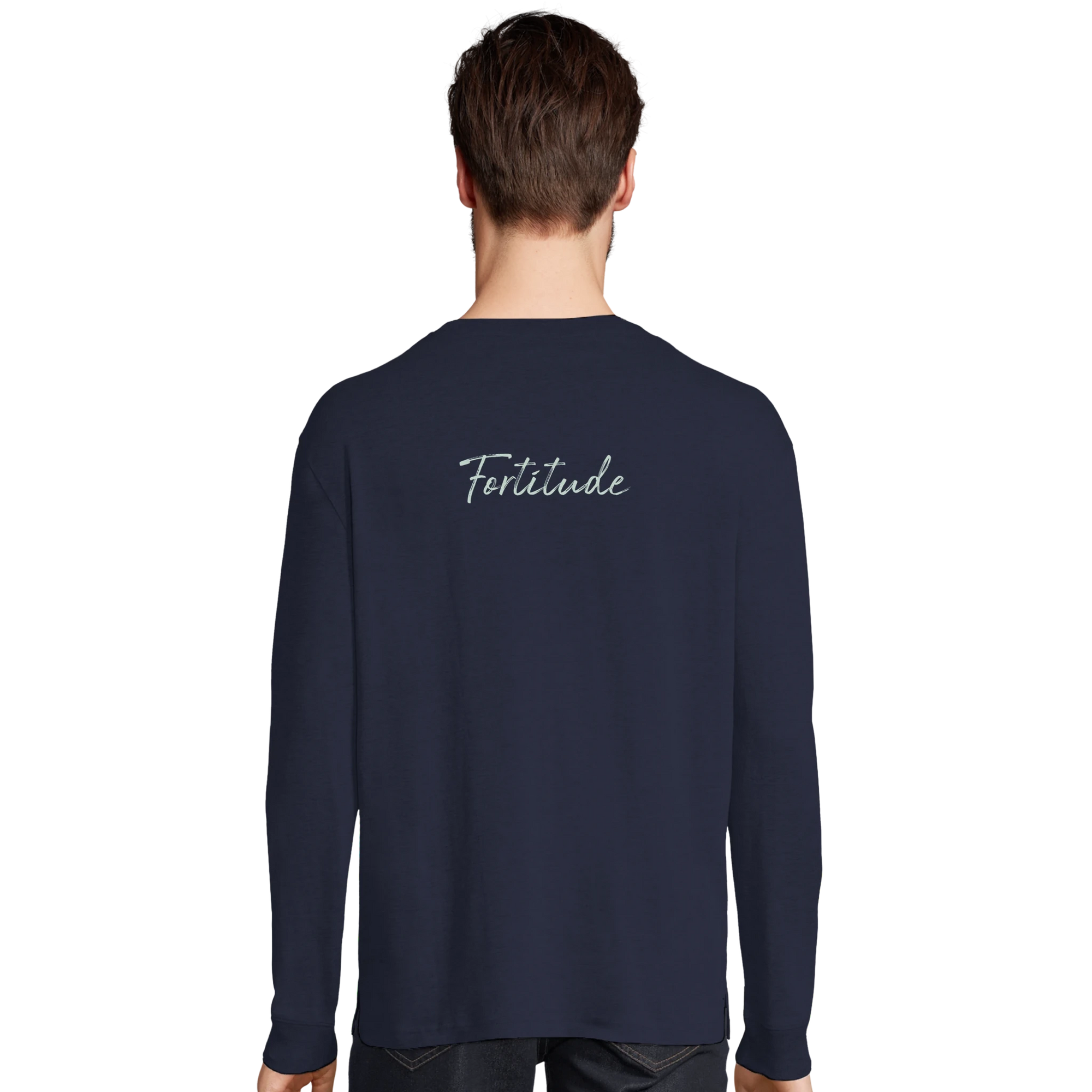 Fortitude - "Everyday Hero" Long sleeve French Navy 4