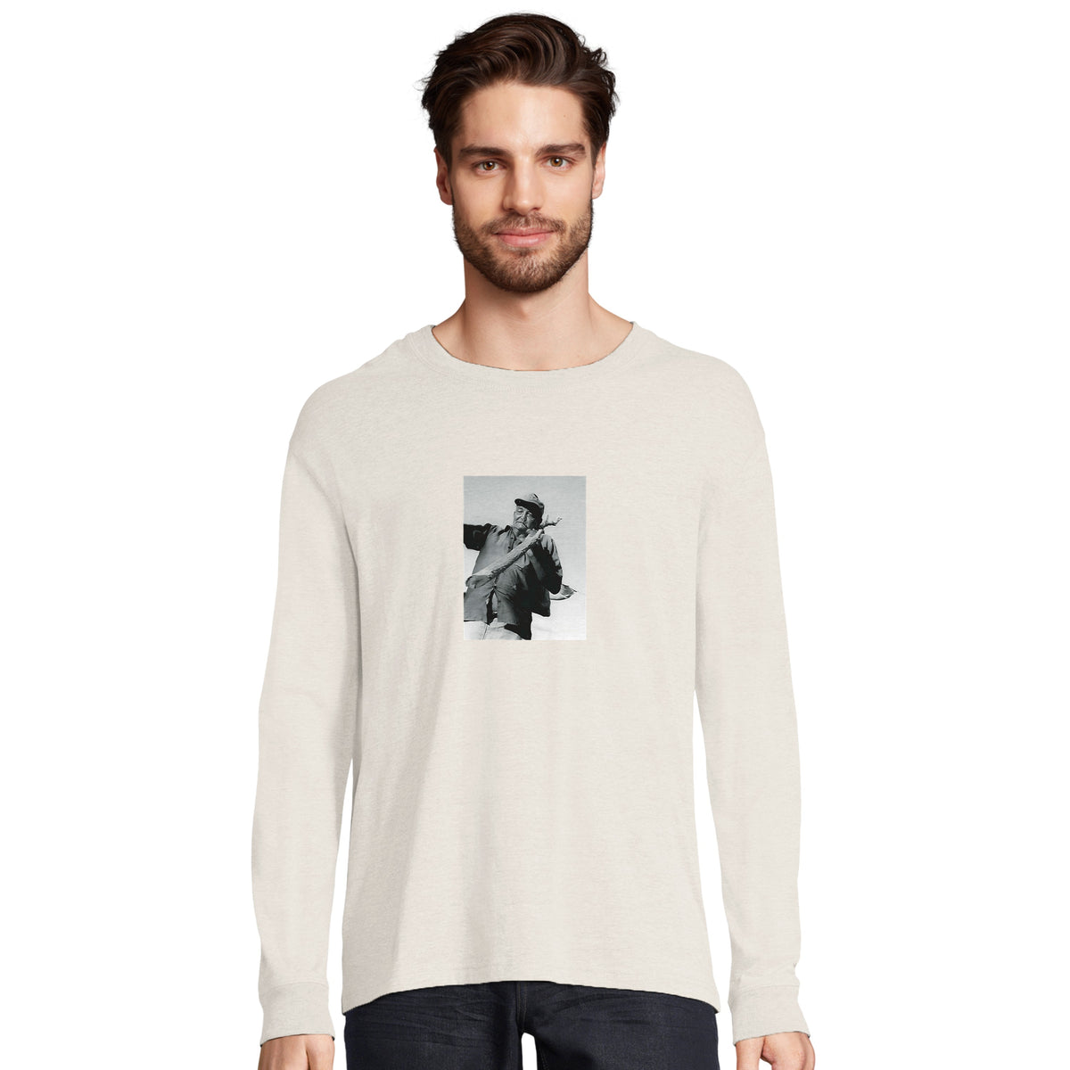 Fortitude - "Everyday Hero" Long sleeve Off White 3