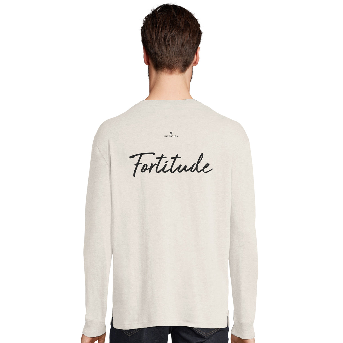 Fortitude - "Everyday Hero" Long sleeve Off White 4
