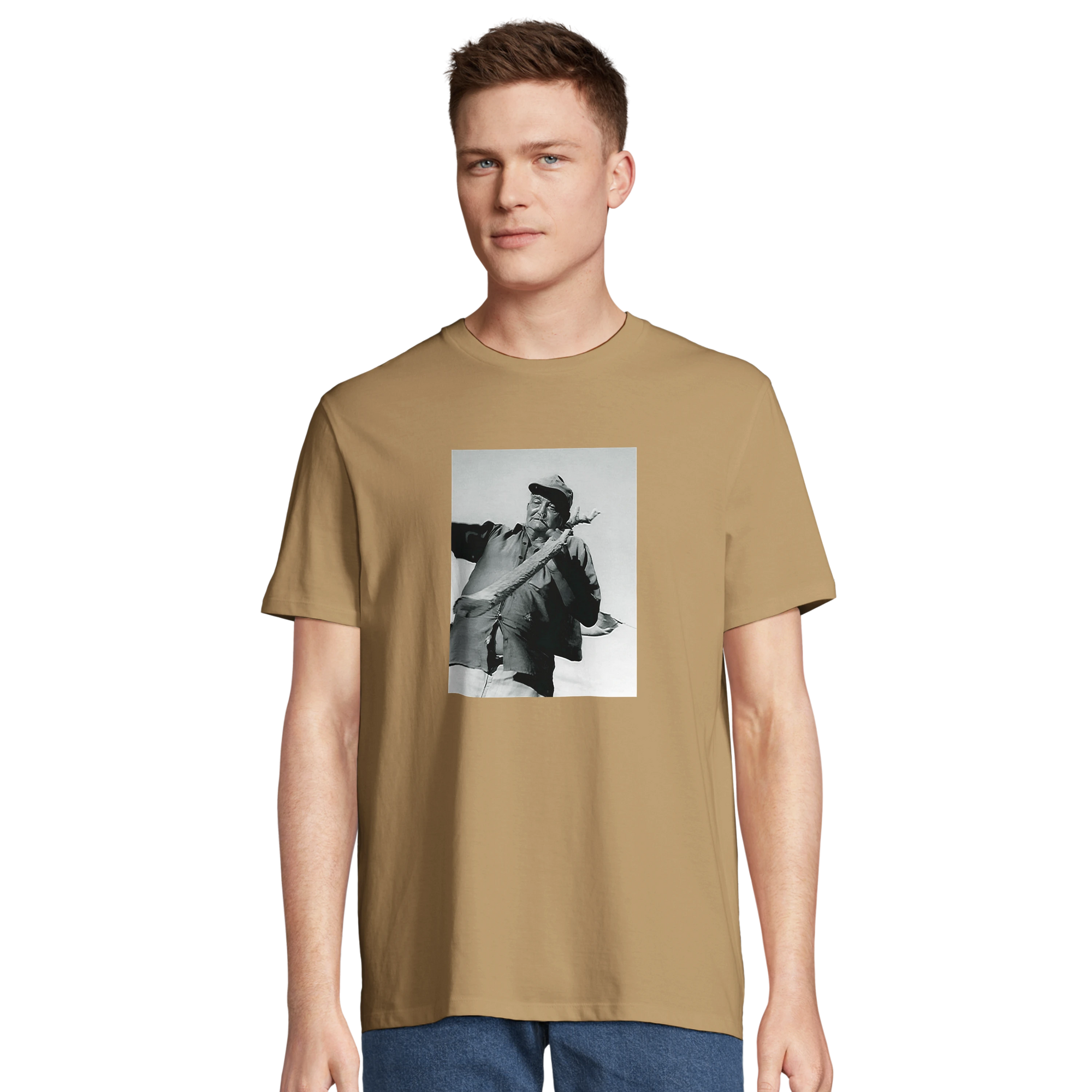 Fortitude - "Everyday Hero" T-shirt dark beige 3