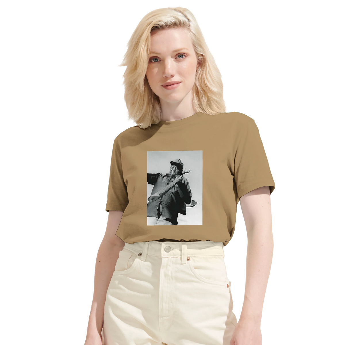 Fortitude - "Everyday Hero" T-shirt dark beige 4