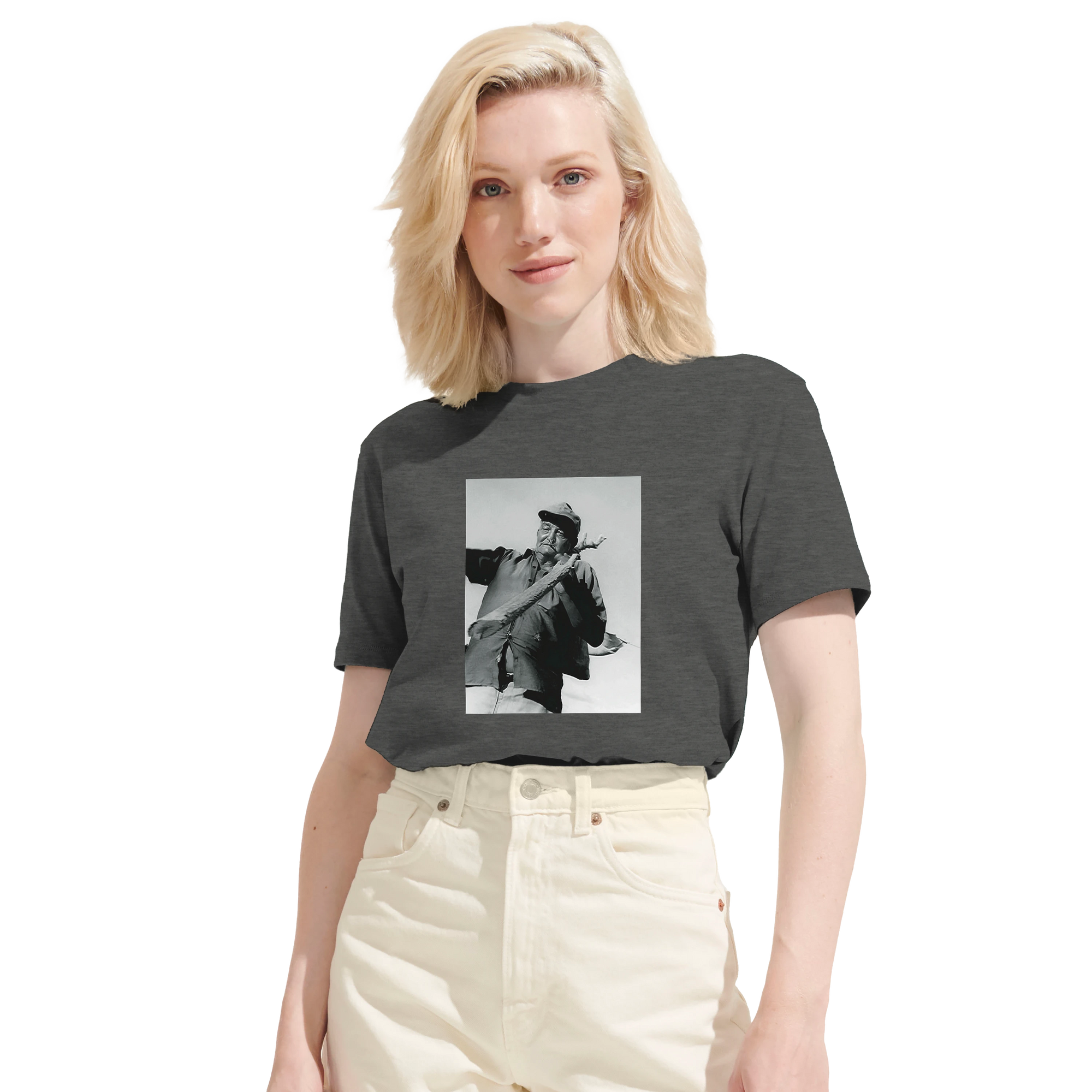 Fortitude - "Everyday Hero" T-shirt Grey Melange 4
