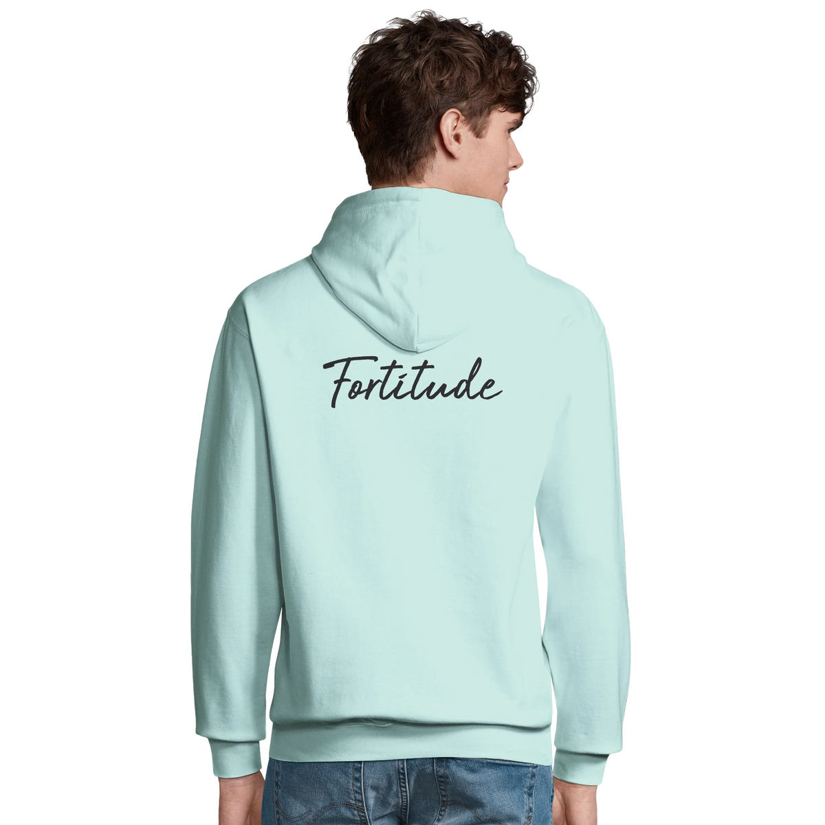 Fortitude - "Everyday Hero" Hoodie arctic blue 5