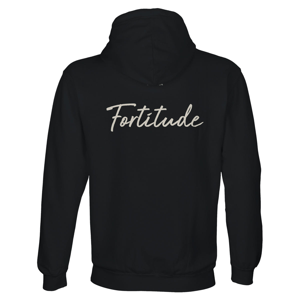 Fortitude - "Everyday Hero" Hoodie Black 2