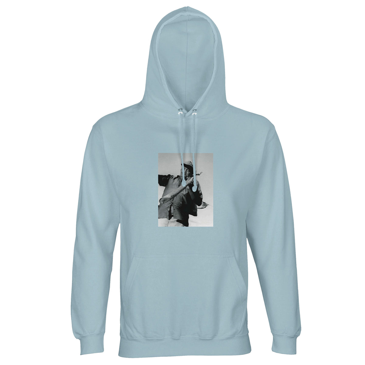Fortitude - "Everyday Hero" Hoodie creamy blue 1