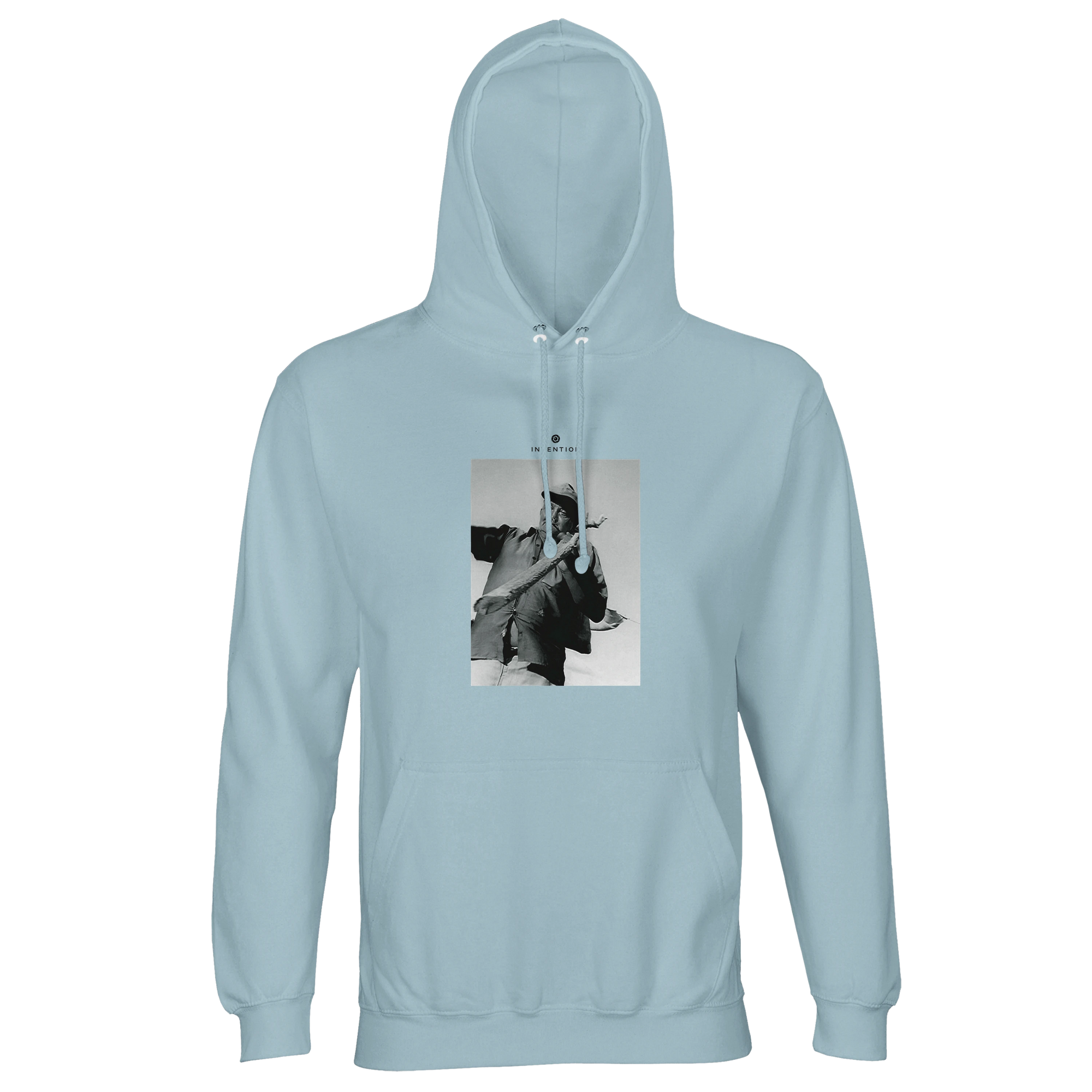 Fortitude - "Everyday Hero" Hoodie creamy blue 1