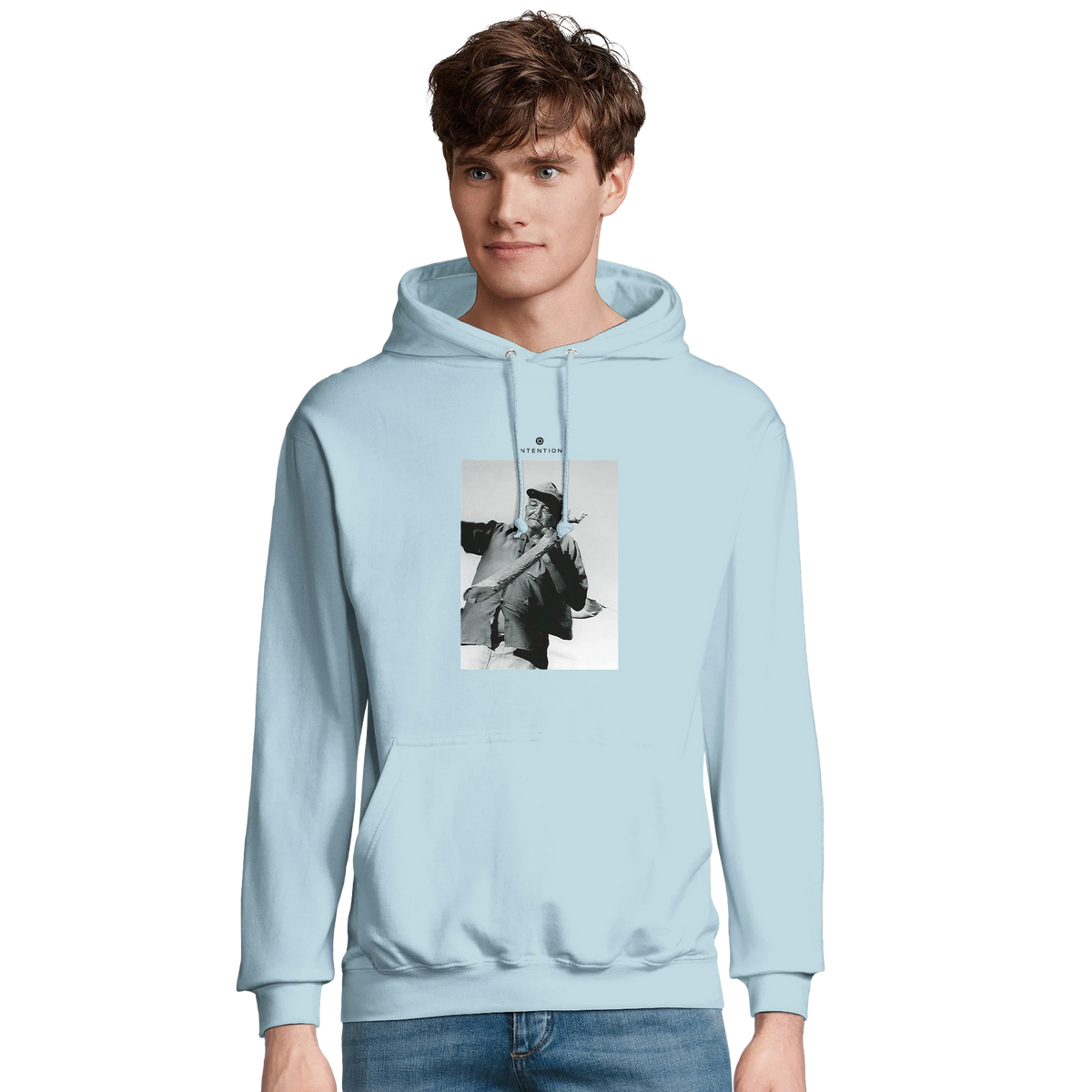Fortitude - "Everyday Hero" Hoodie creamy blue 3