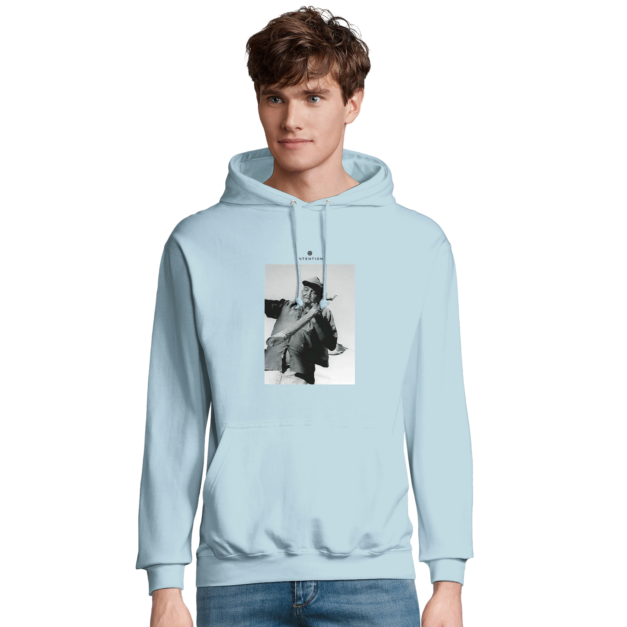 Fortitude - "Everyday Hero" Hoodie creamy blue 3