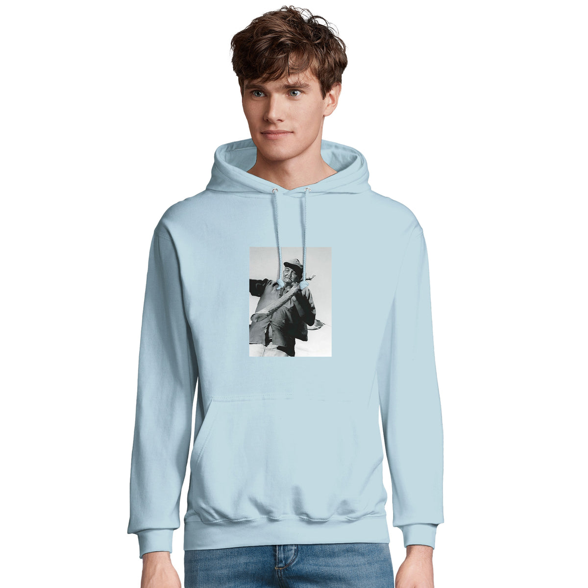 Fortitude - "Everyday Hero" Hoodie creamy blue 4