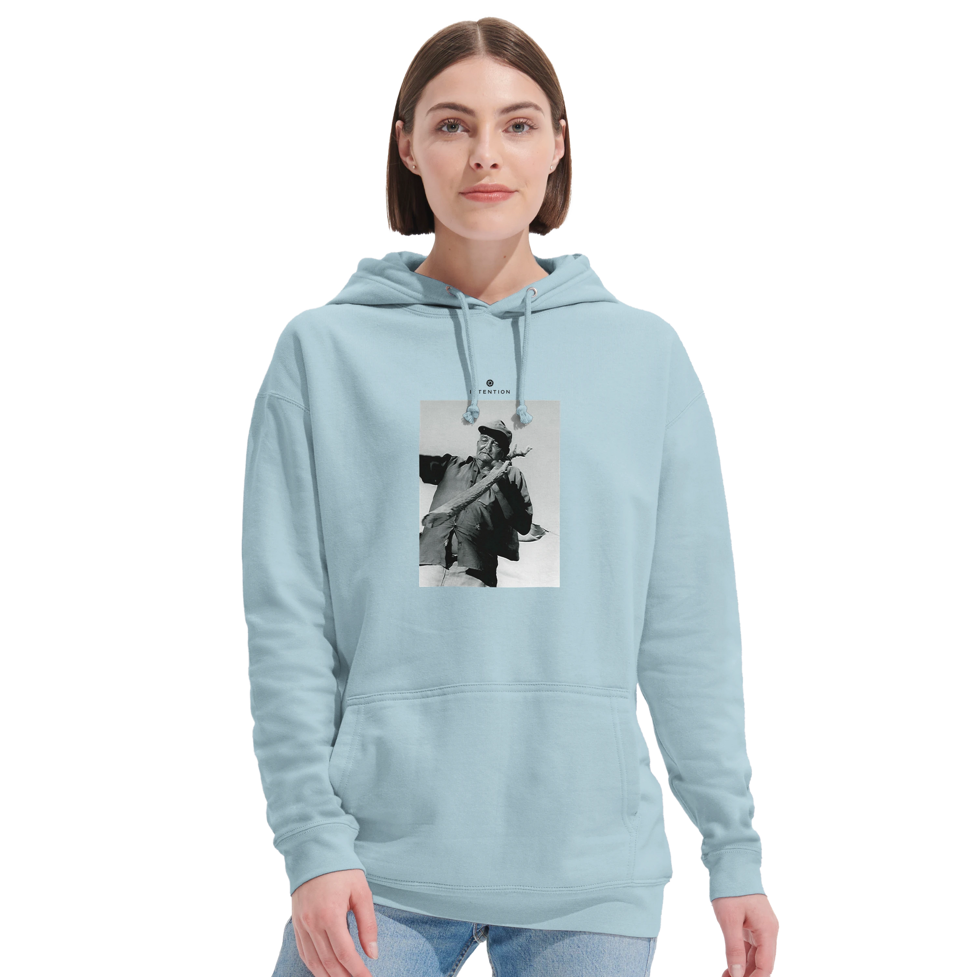 Fortitude - "Everyday Hero" Hoodie creamy blue 4