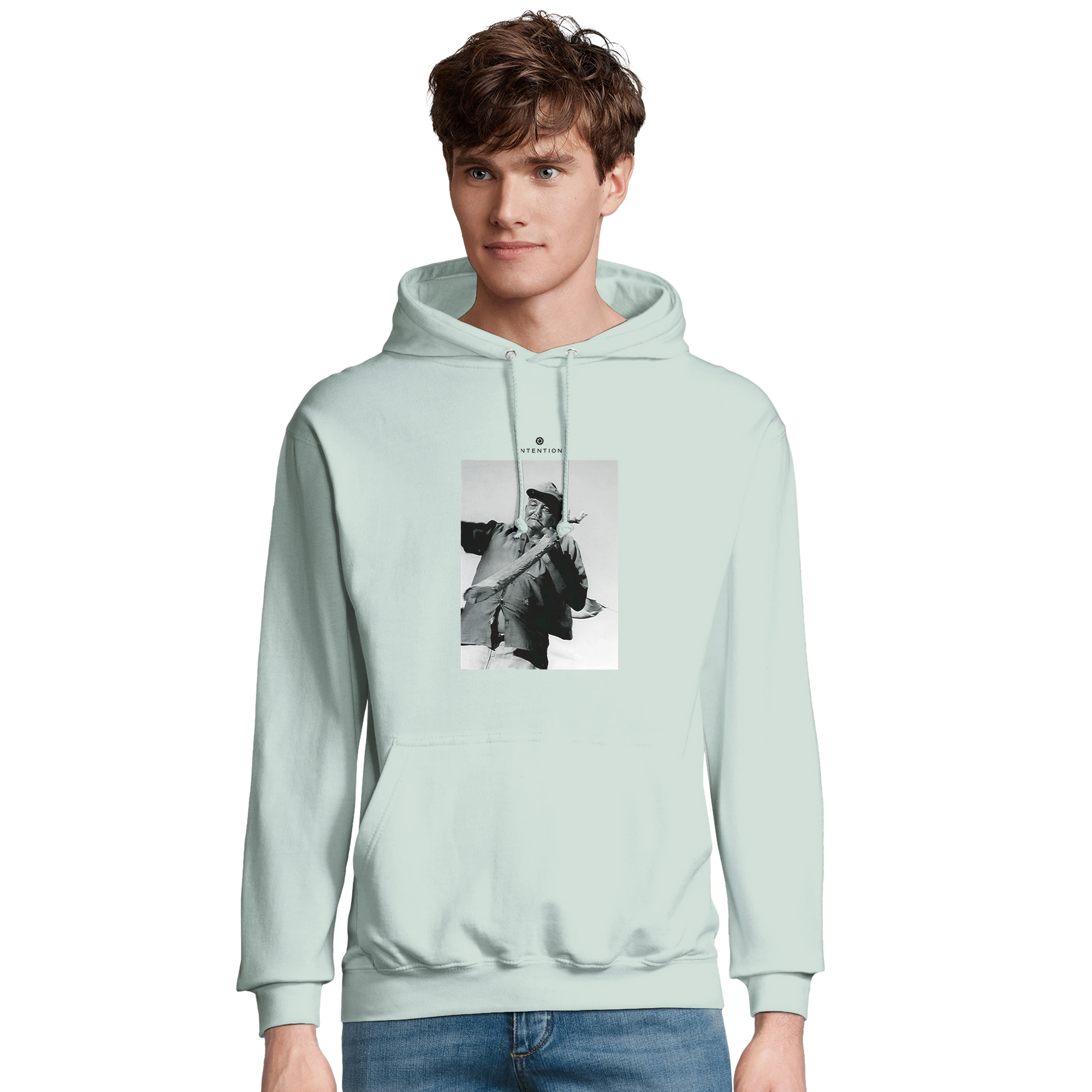 Fortitude - "Everyday Hero" Hoodie creamy green 3