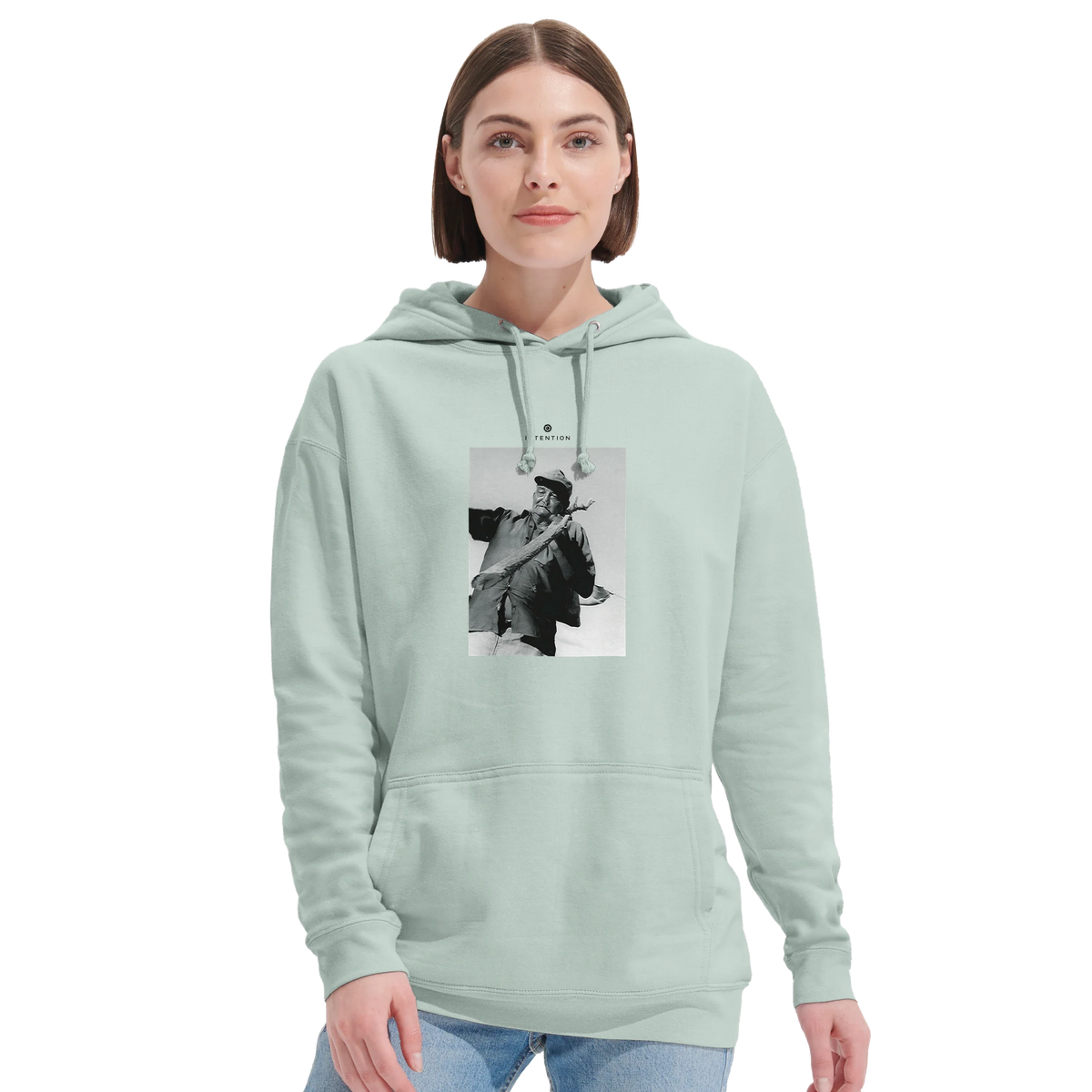 Fortitude - "Everyday Hero" Hoodie creamy green 4
