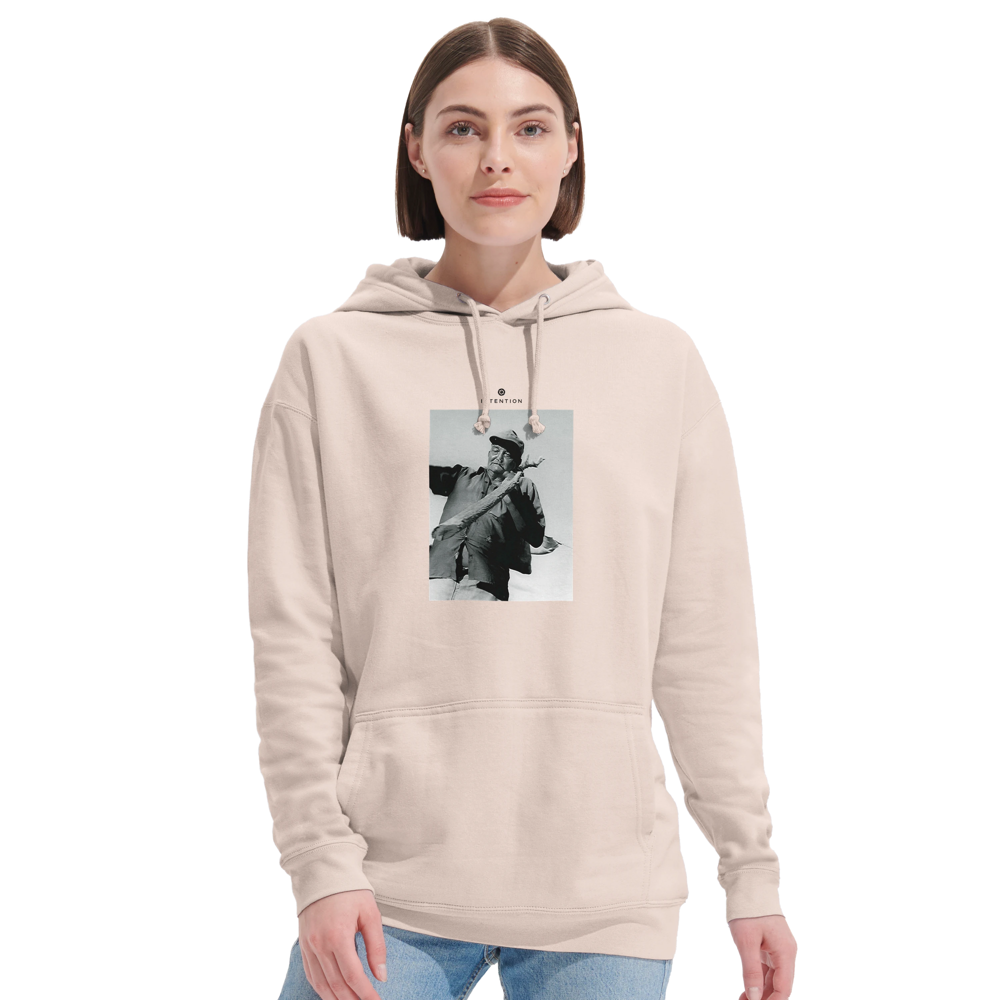Fortitude - "Everyday Hero" Hoodie creamy pink 4