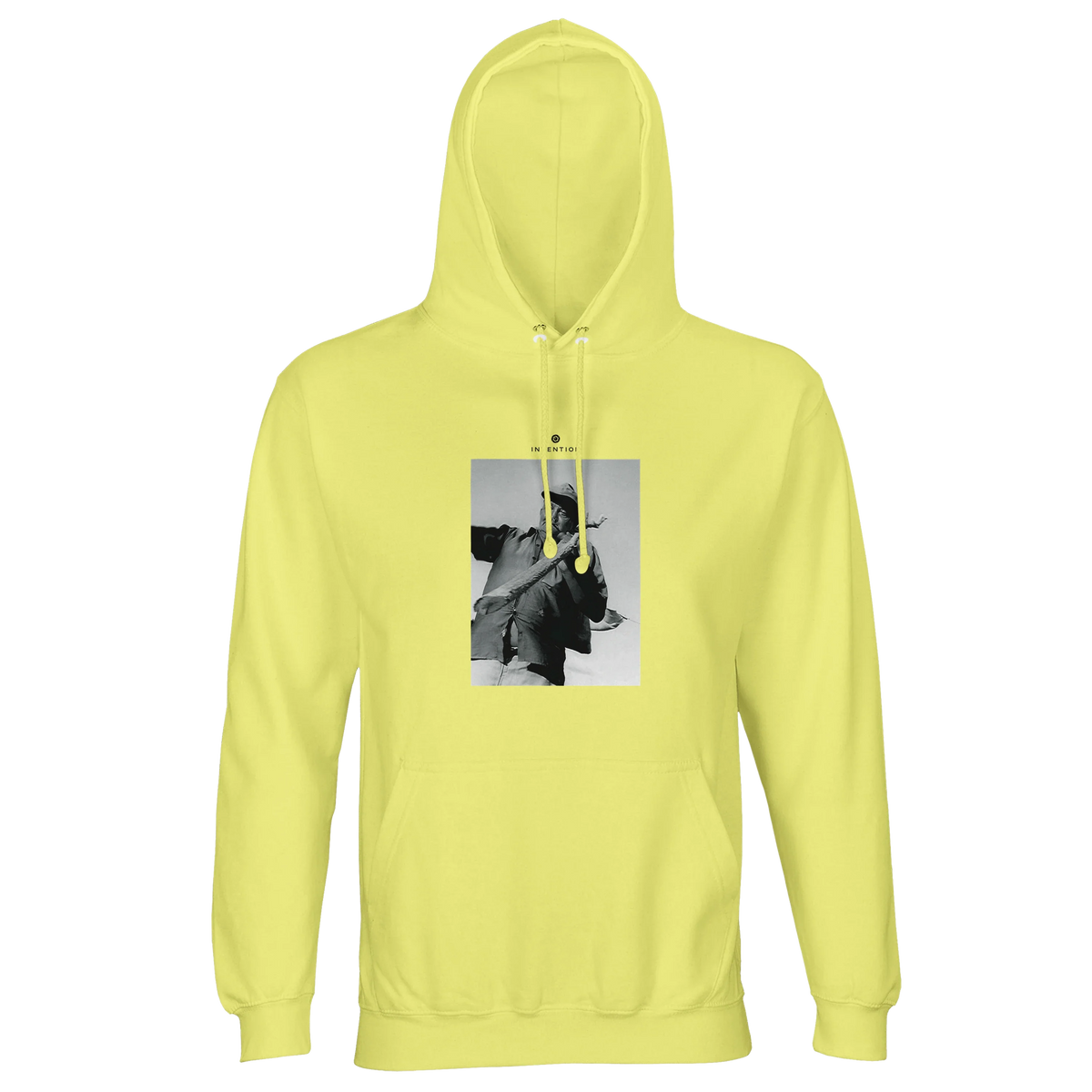 Fortitude - "Everyday Hero" Hoodie Light Yellow 1