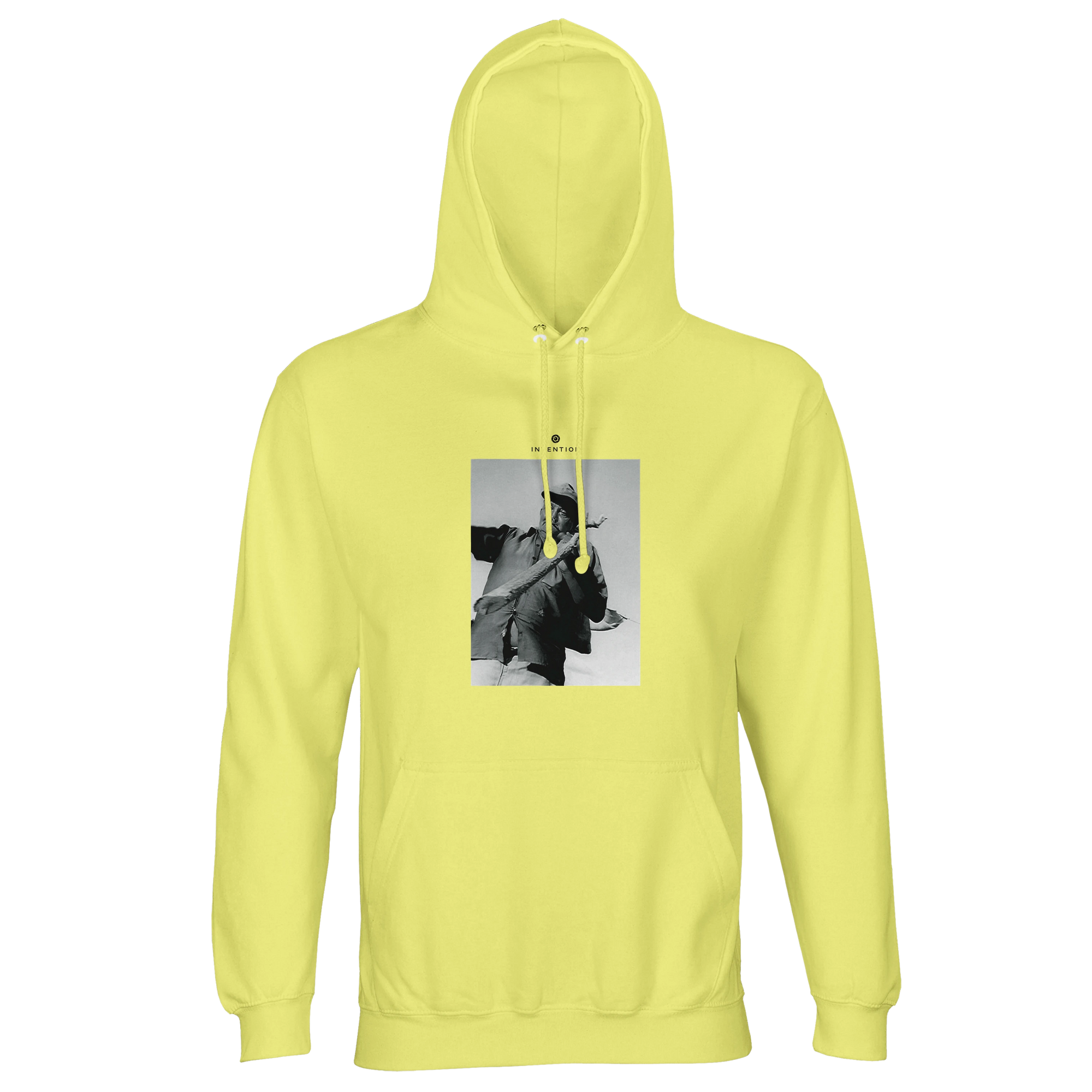 Fortitude - "Everyday Hero" Hoodie Light Yellow 1