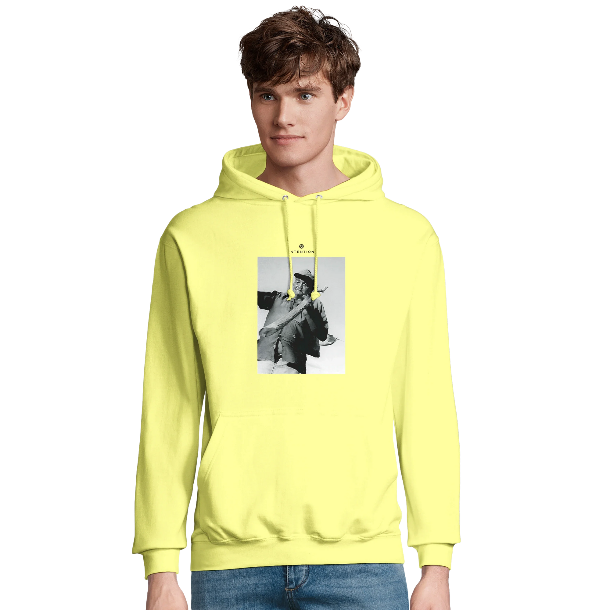 Fortitude - "Everyday Hero" Hoodie Light Yellow 3
