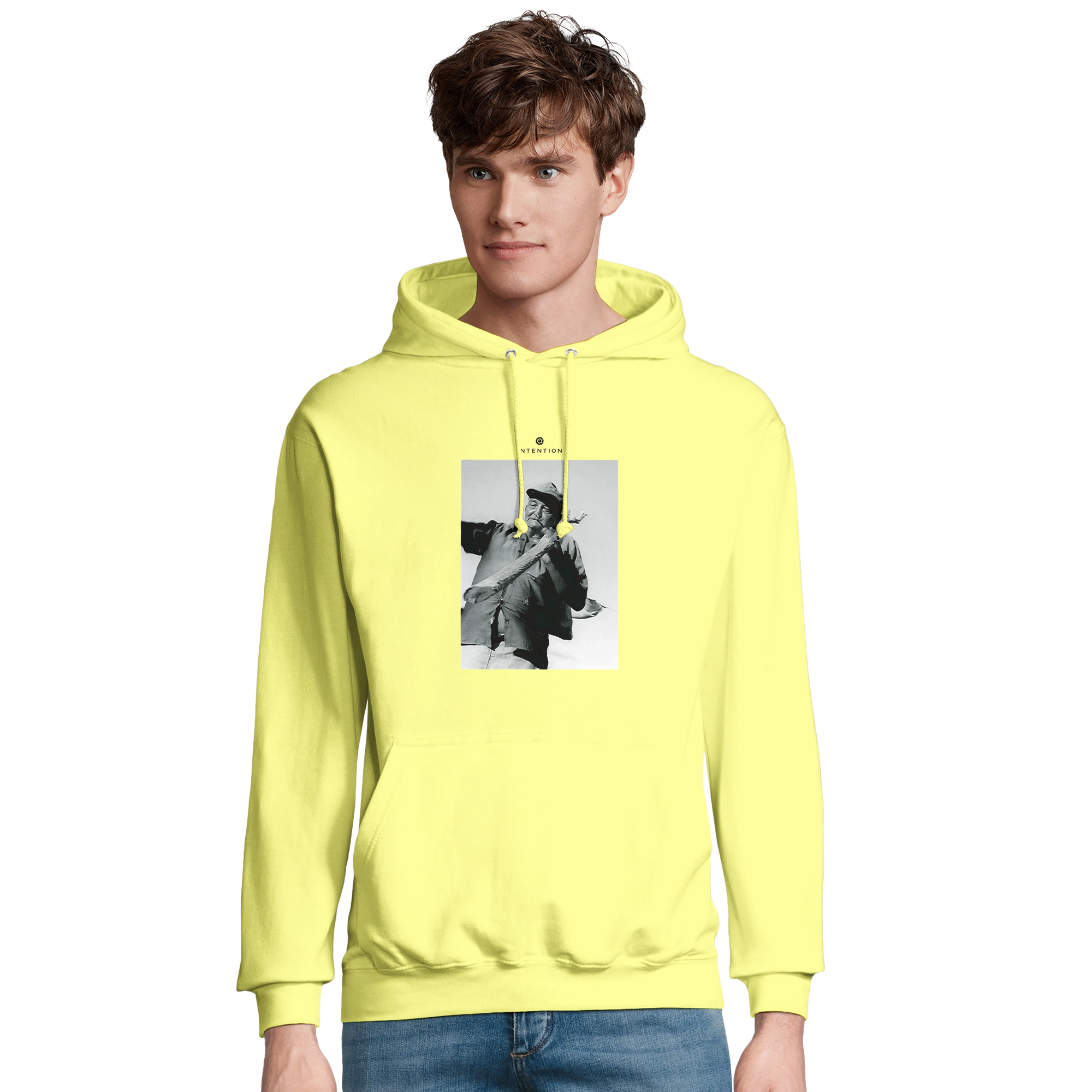 Fortitude - "Everyday Hero" Hoodie Light Yellow 3
