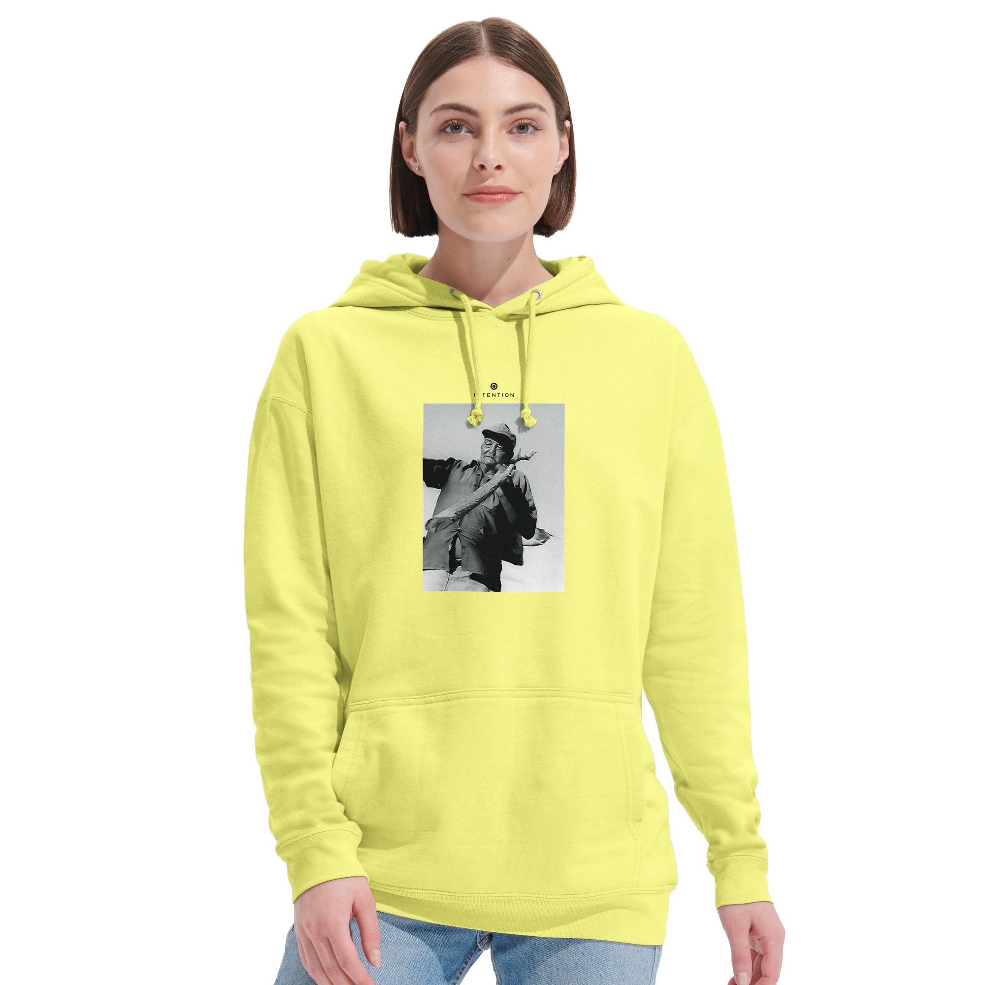 Fortitude - "Everyday Hero" Hoodie Light Yellow 4