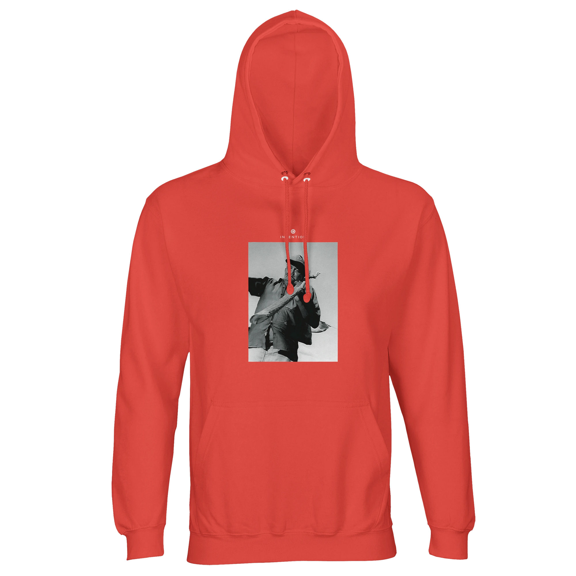Fortitude - "Everyday Hero" Hoodie pop orange 1