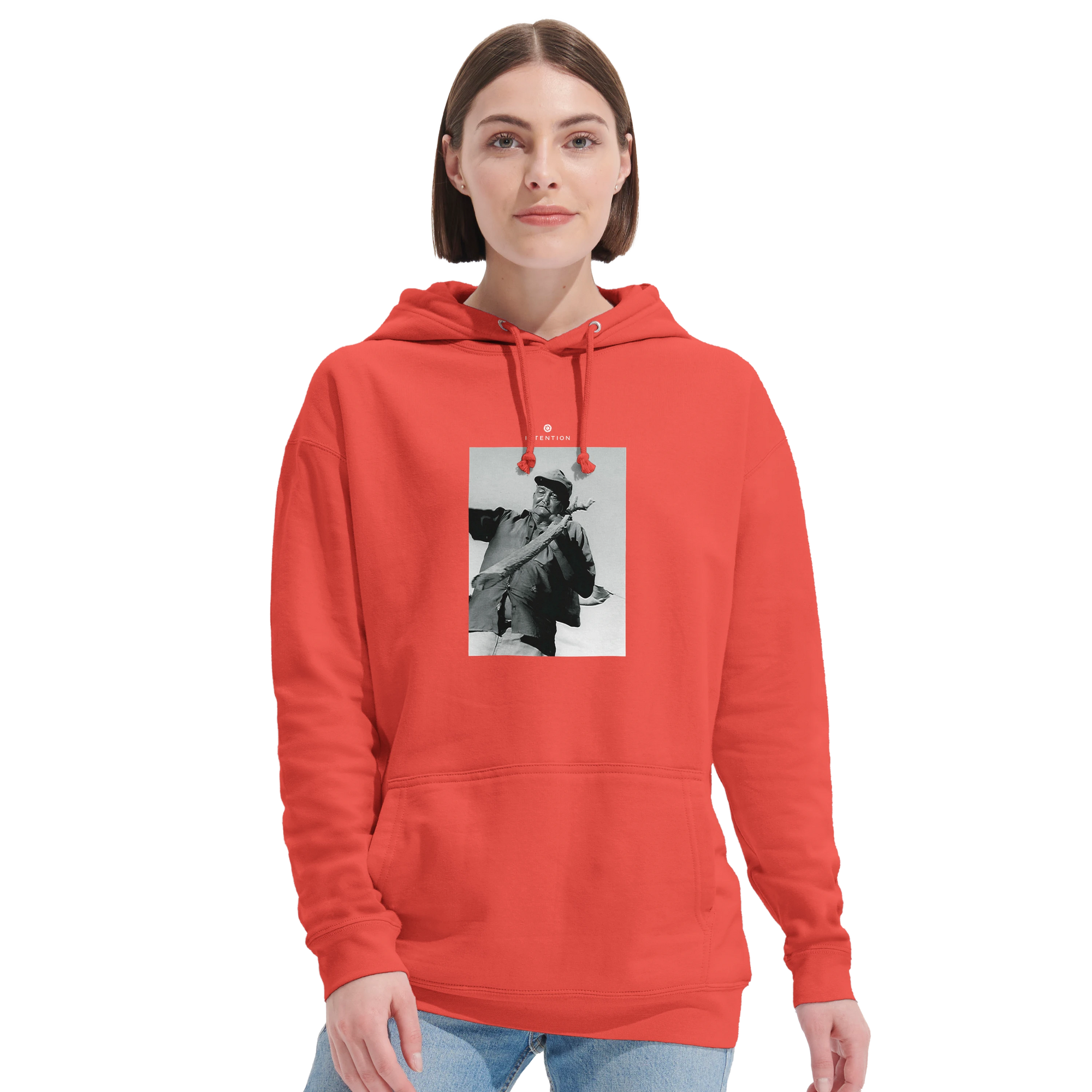 Fortitude - "Everyday Hero" Hoodie pop orange 4