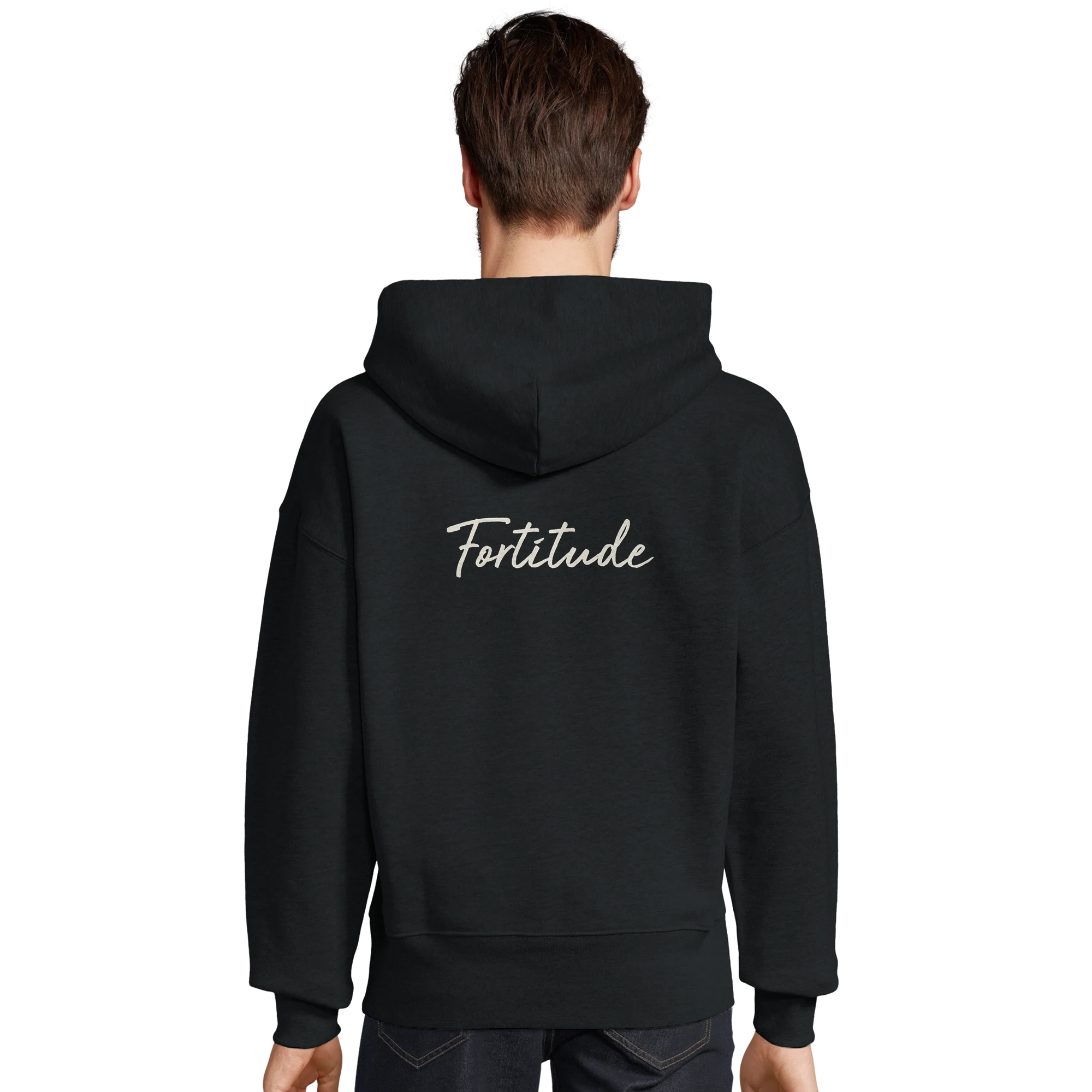 Fortitude - "Everyday Hero" Hoodie Black 6