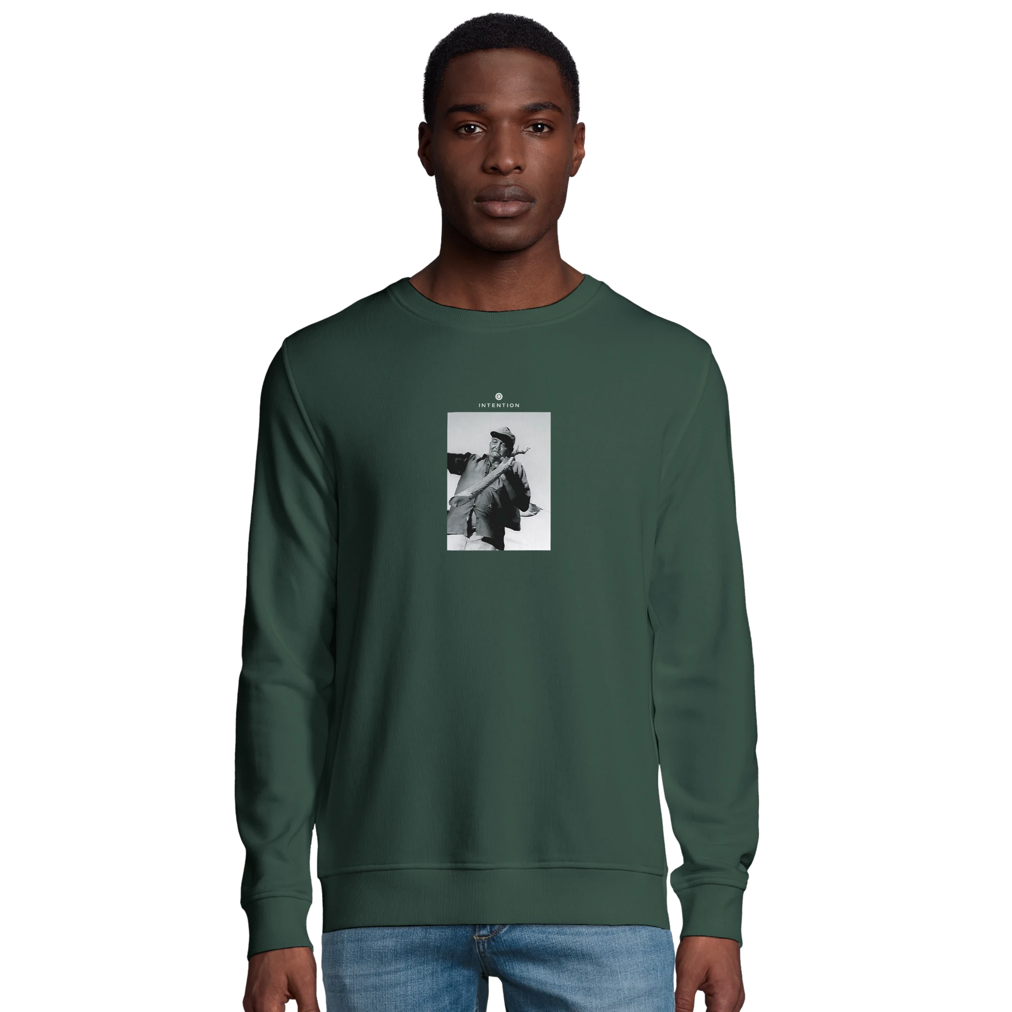 Fortitude - "Everyday Hero" Sweatshirt Bottle Green XS 12