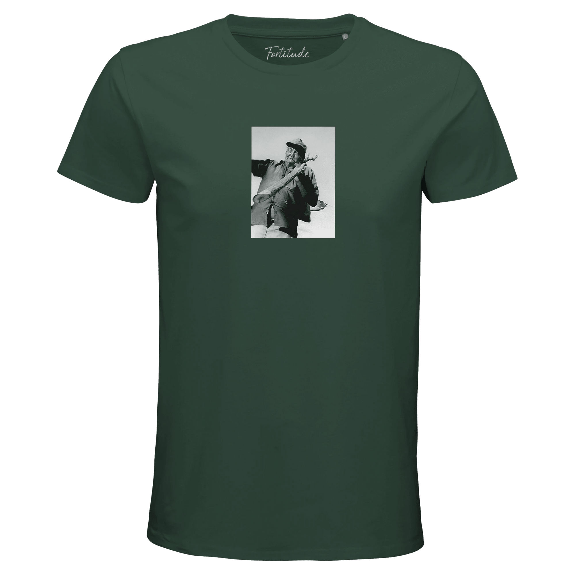 Fortitude - "Everyday Hero" T-shirt Bottle Green XS 52