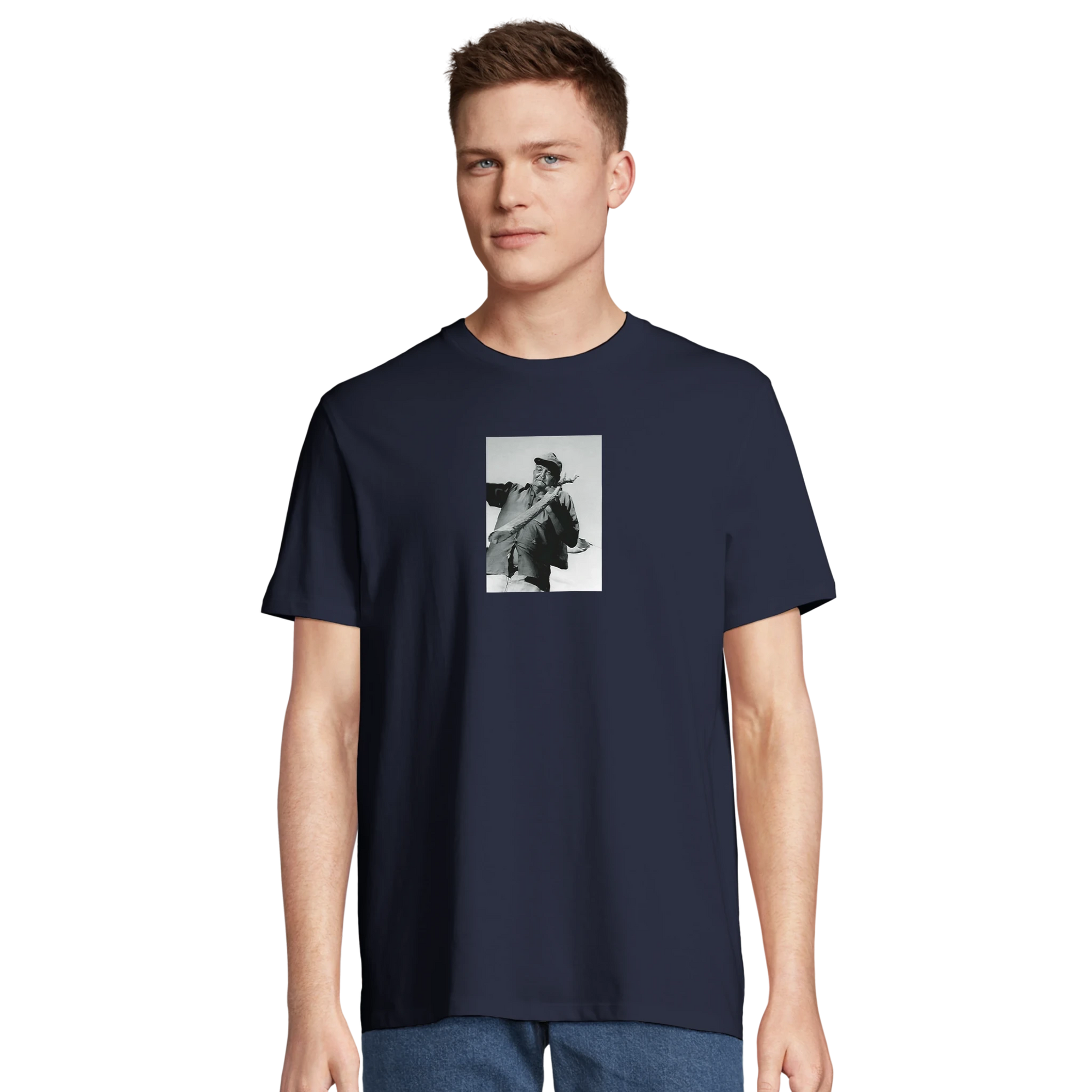 Fortitude - "Everyday Hero" T-shirt French Navy XS 37