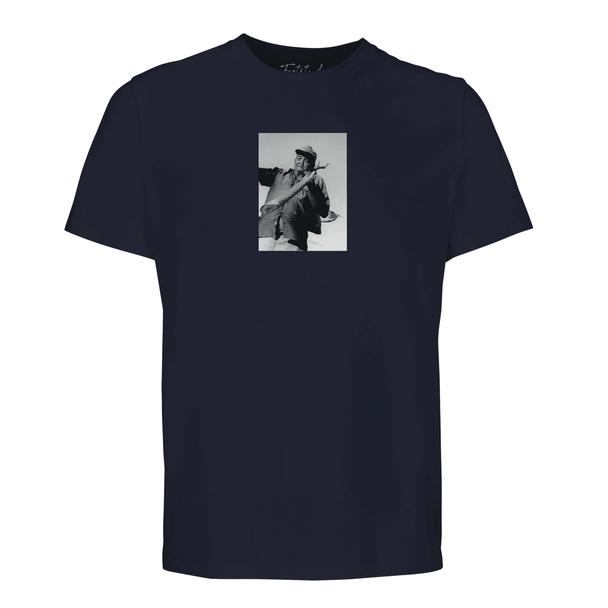 Fortitude - "Everyday Hero" T-shirt French Navy XS 34