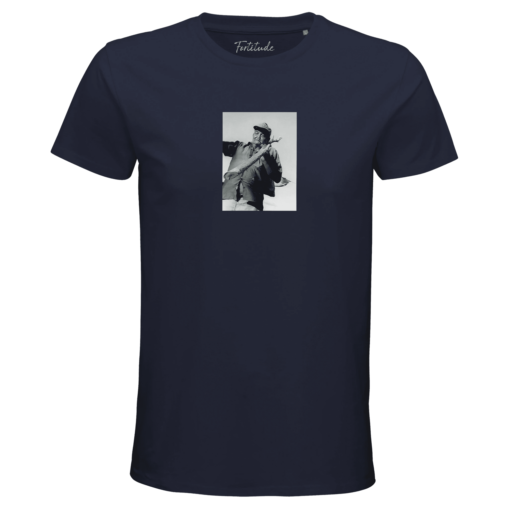 Fortitude - "Everyday Hero" T-shirt French Navy XS 28