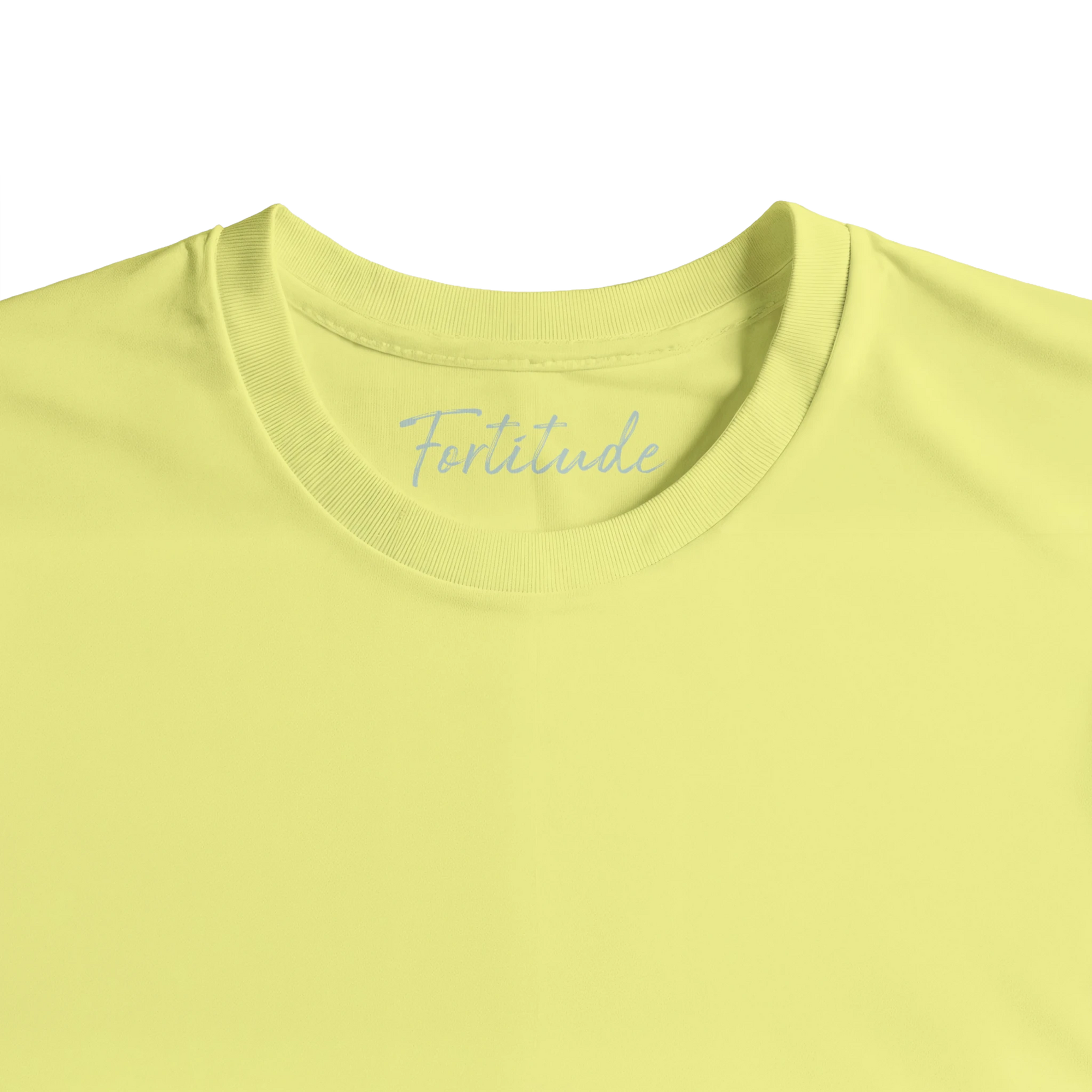 Fortitude - "Everyday Hero" T-shirt Light Yellow XS 17