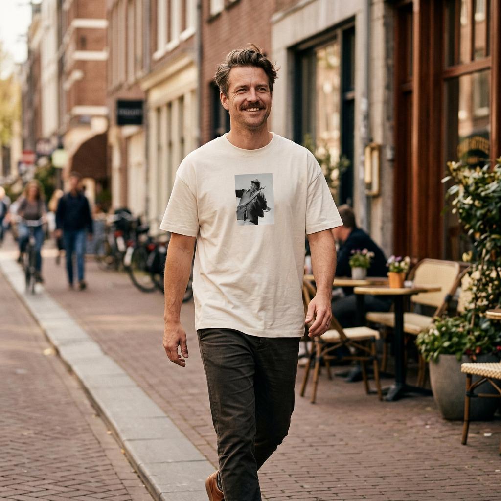 Fortitude - "Everyday Hero" T-shirt Off White S 1