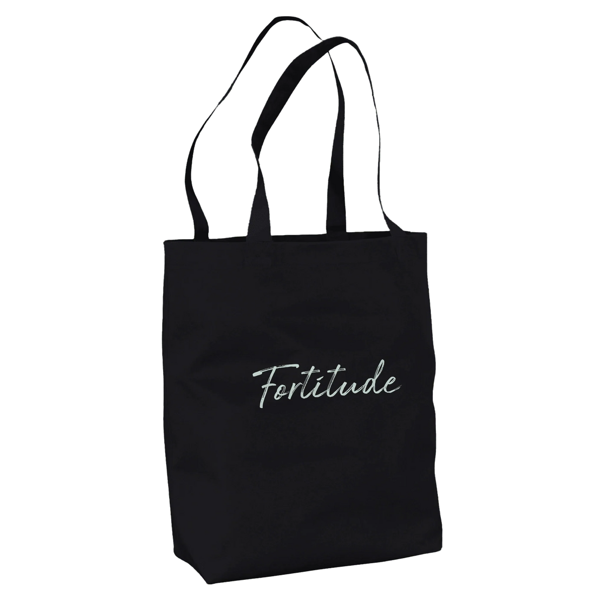 Fortitude - "Everyday Hero" Tote Bag Black 3
