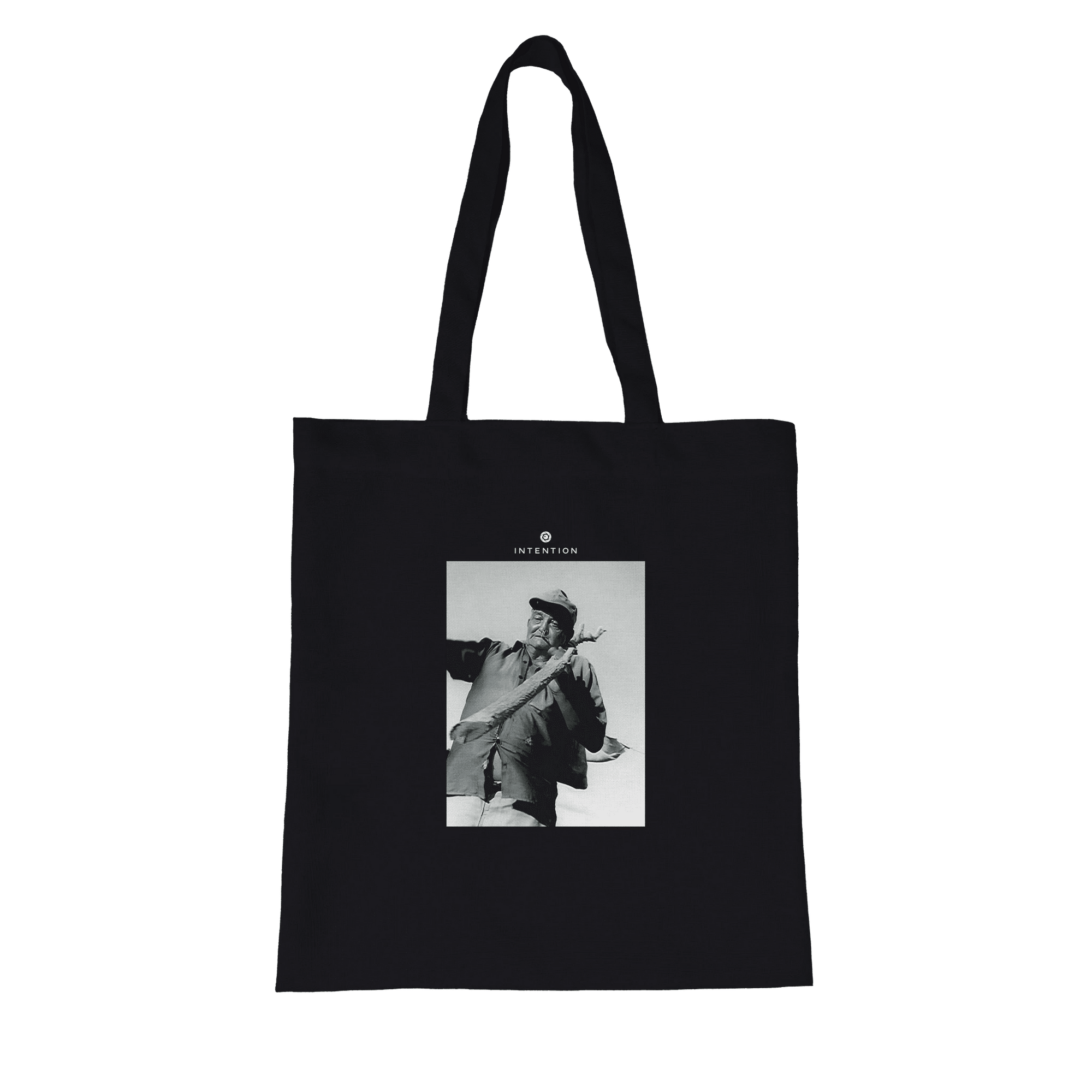 Fortitude - "Everyday Hero" Tote Bag Black 1