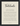 Fortitude Word of Intention Framed print 13x18 cm / 5x7″ Black frame Linen paper