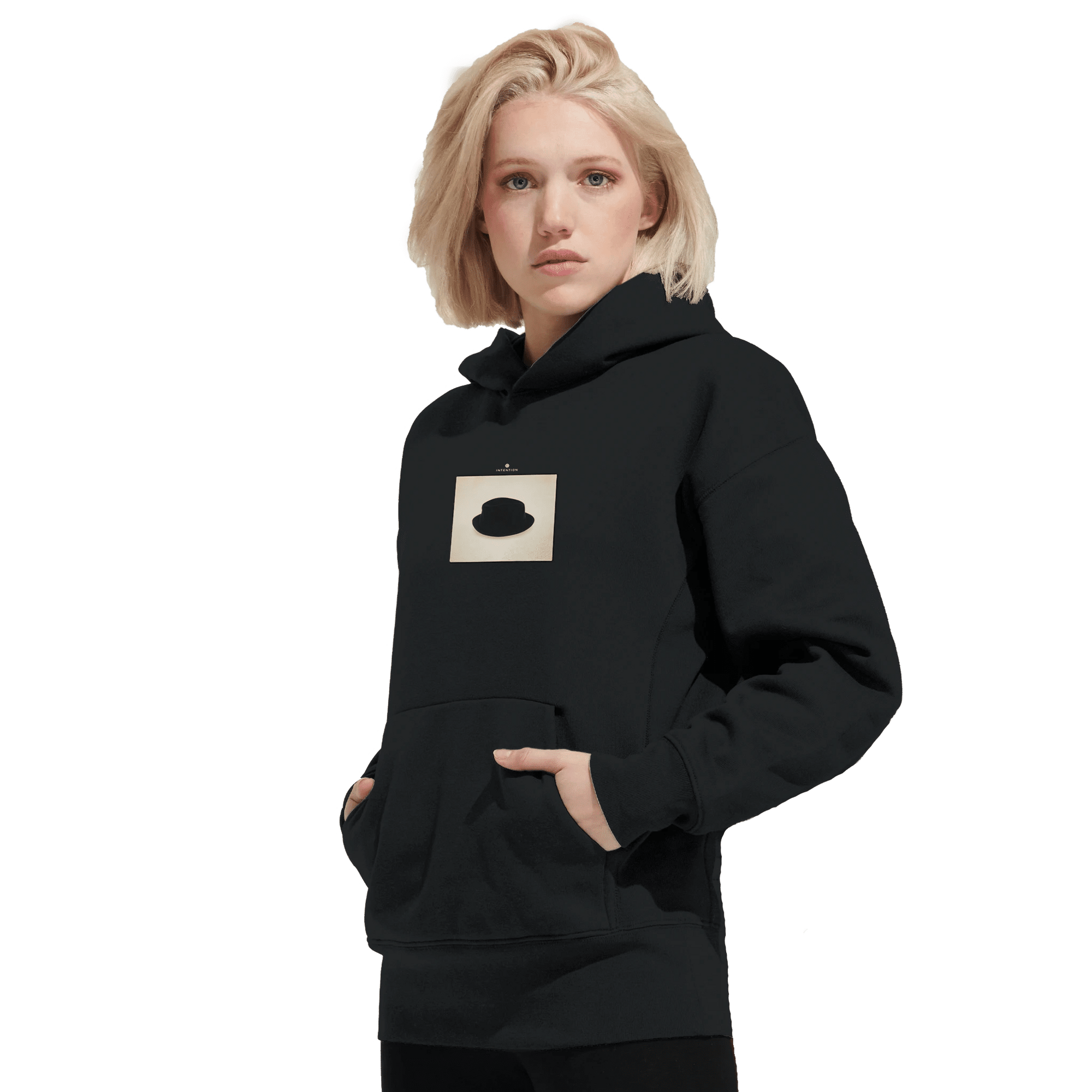 Freedom - "Hat On" Hoodie Black XS 8