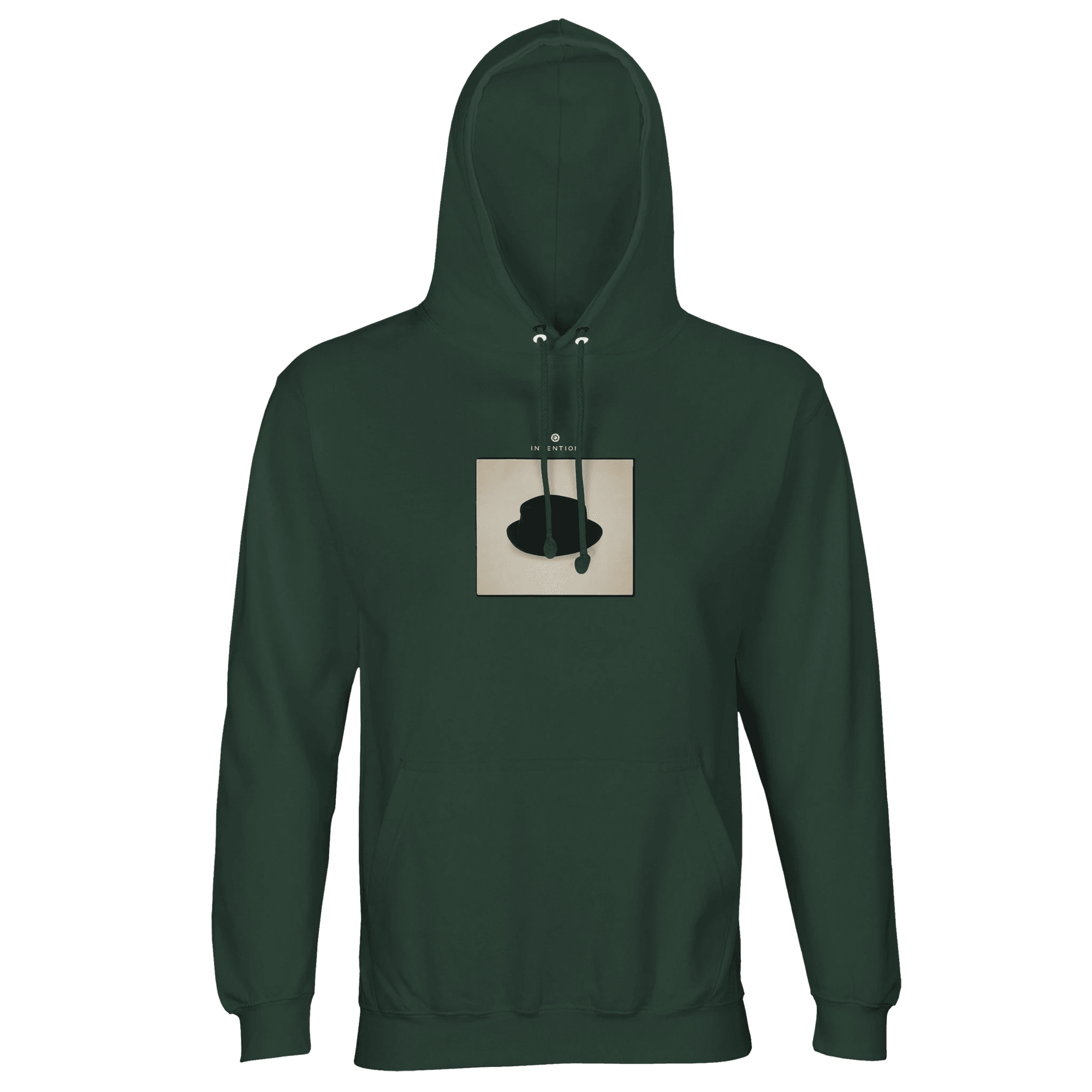 Freedom - "Hat On" Hoodie Bottle Green XS 59