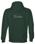 Freedom - "Hat On" Hoodie Bottle Green XS 60