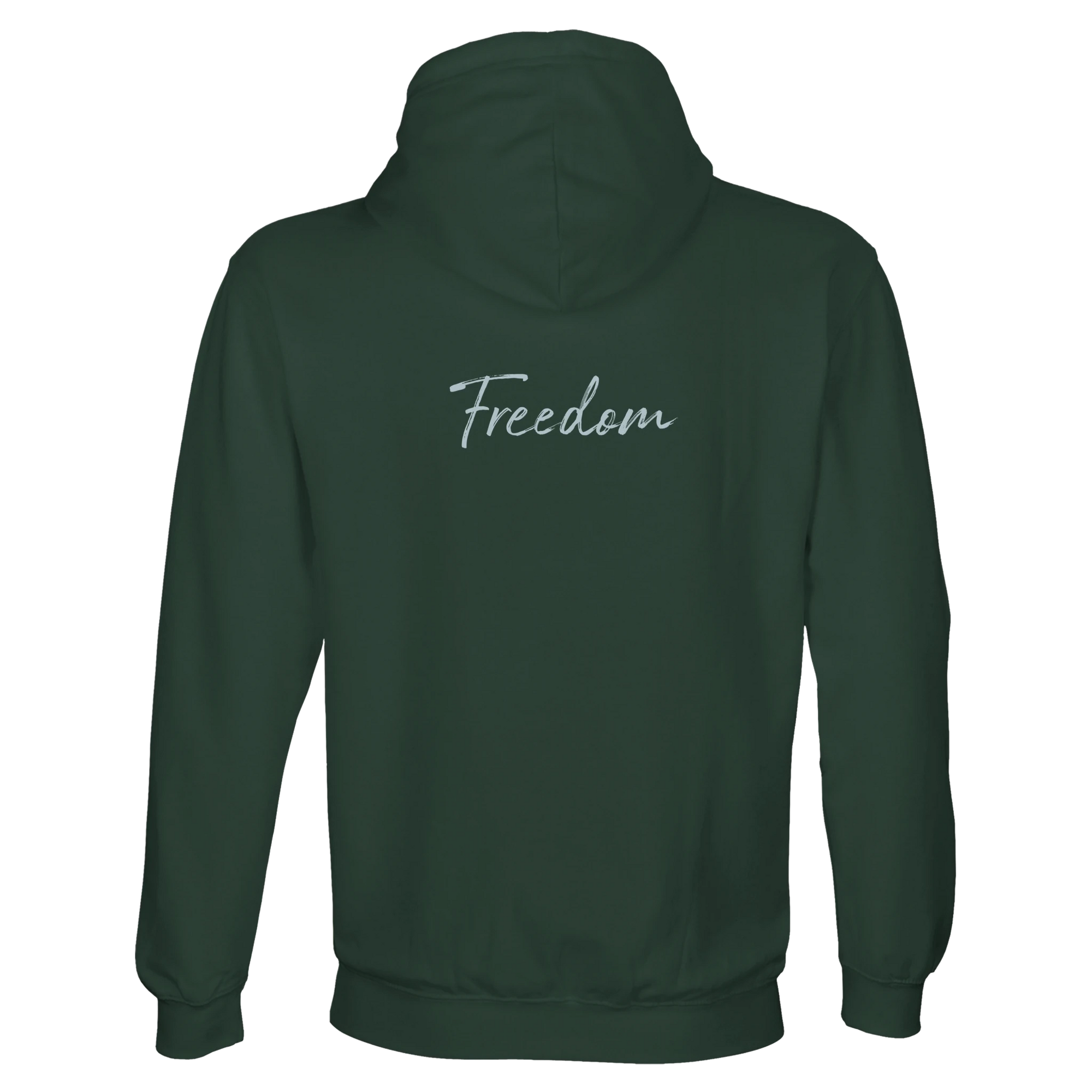 Freedom - "Hat On" Hoodie Bottle Green XS 60