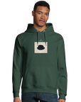 Freedom - "Hat On" Hoodie Bottle Green XS 51
