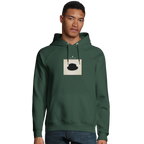 Freedom - "Hat On" Hoodie Bottle Green XS 3