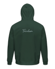 Freedom - "Hat On" Hoodie Bottle Green XS 50