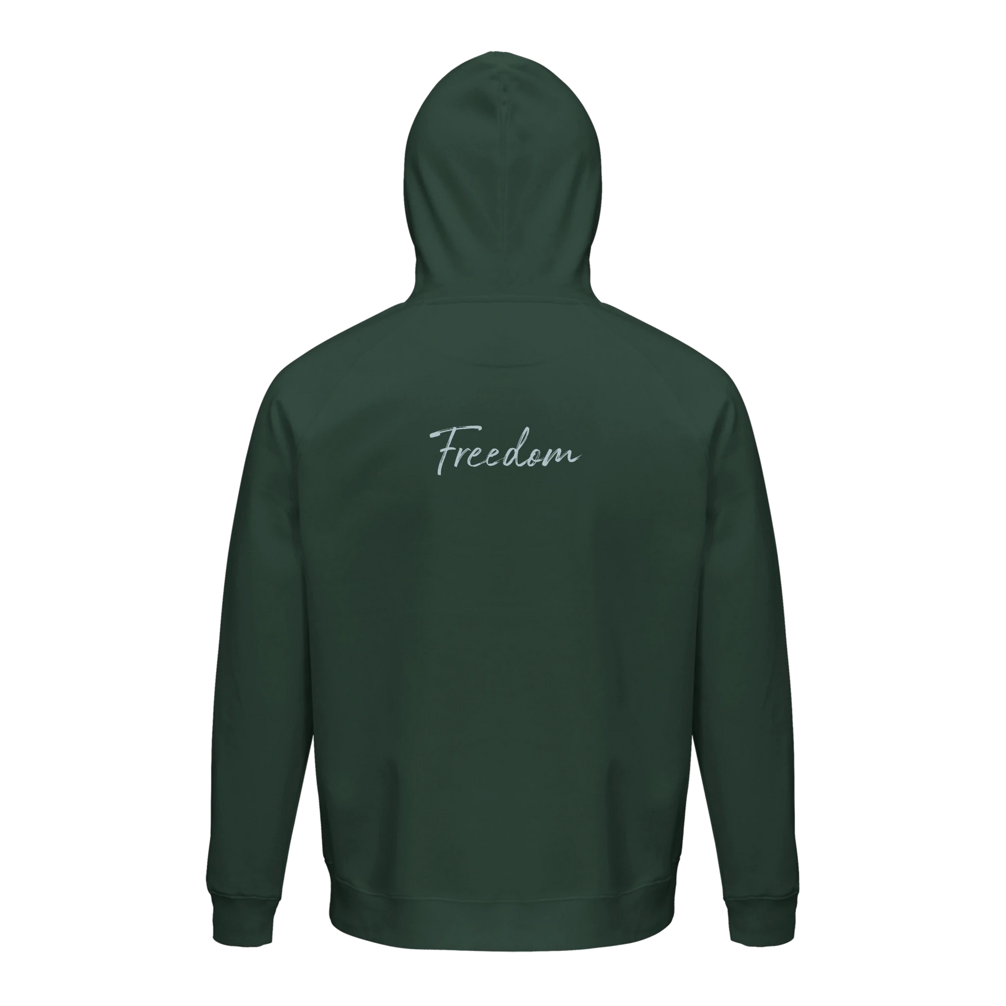 Freedom - "Hat On" Hoodie Bottle Green XS 50