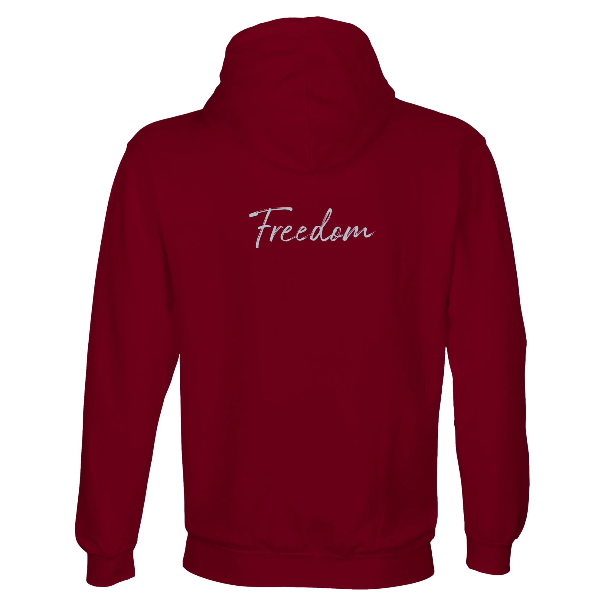 Freedom - "Hat On" Hoodie Burgundy XS 50