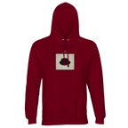 Freedom - "Hat On" Hoodie Burgundy XS 1
