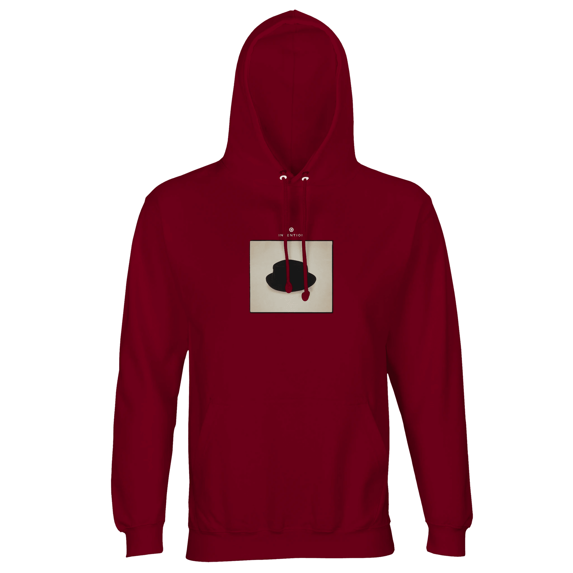 Freedom - "Hat On" Hoodie Burgundy XS 49